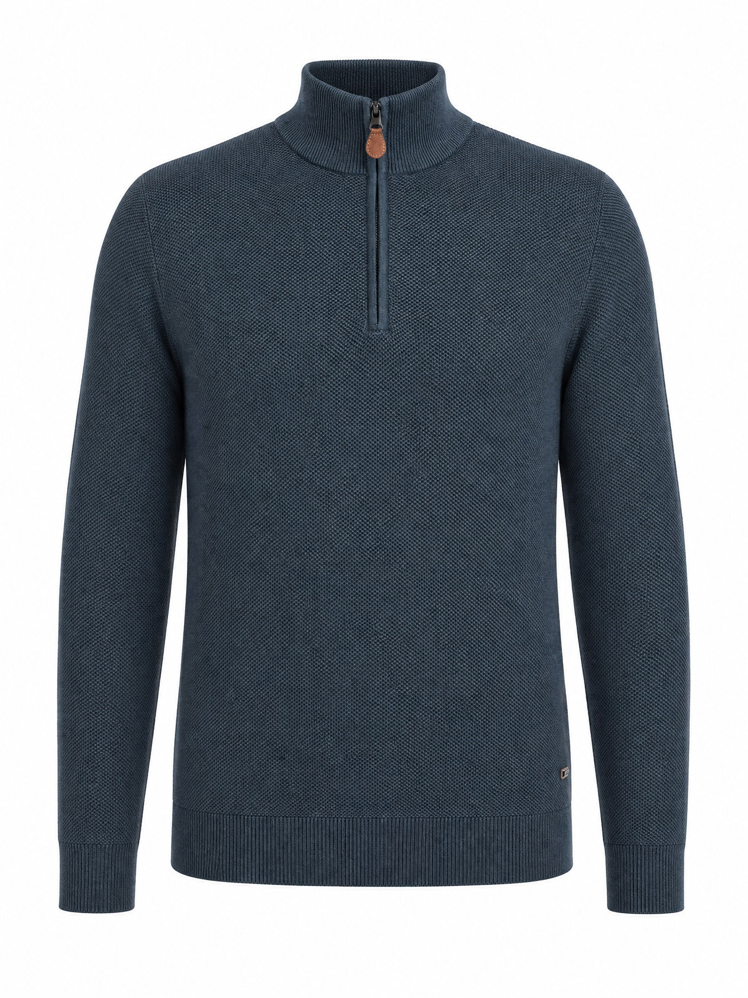 Indicode Troyer »INJexmon ½ Zip« Baumwolle, regular fit