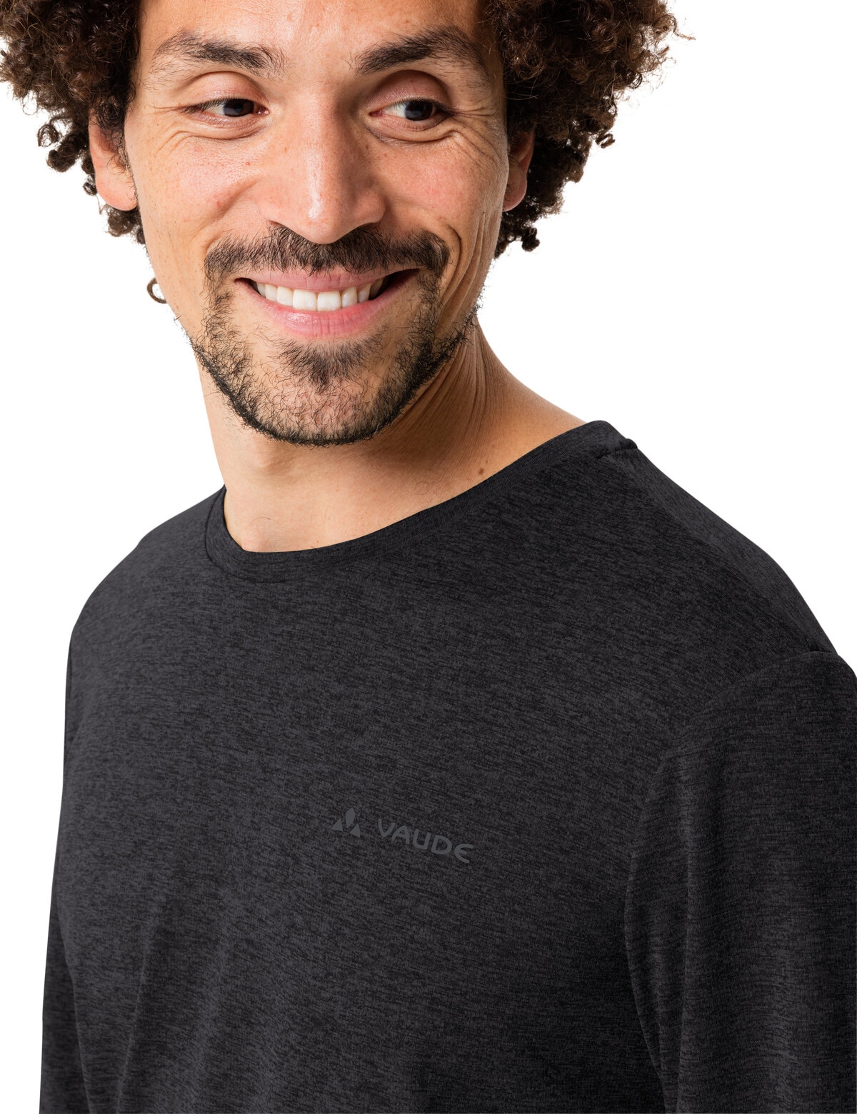 VAUDE Longsleeve »Men's Essential LS T-Shirt« sportlicher Stil, Rundhalsausschnitt, schnell trocknendes Material