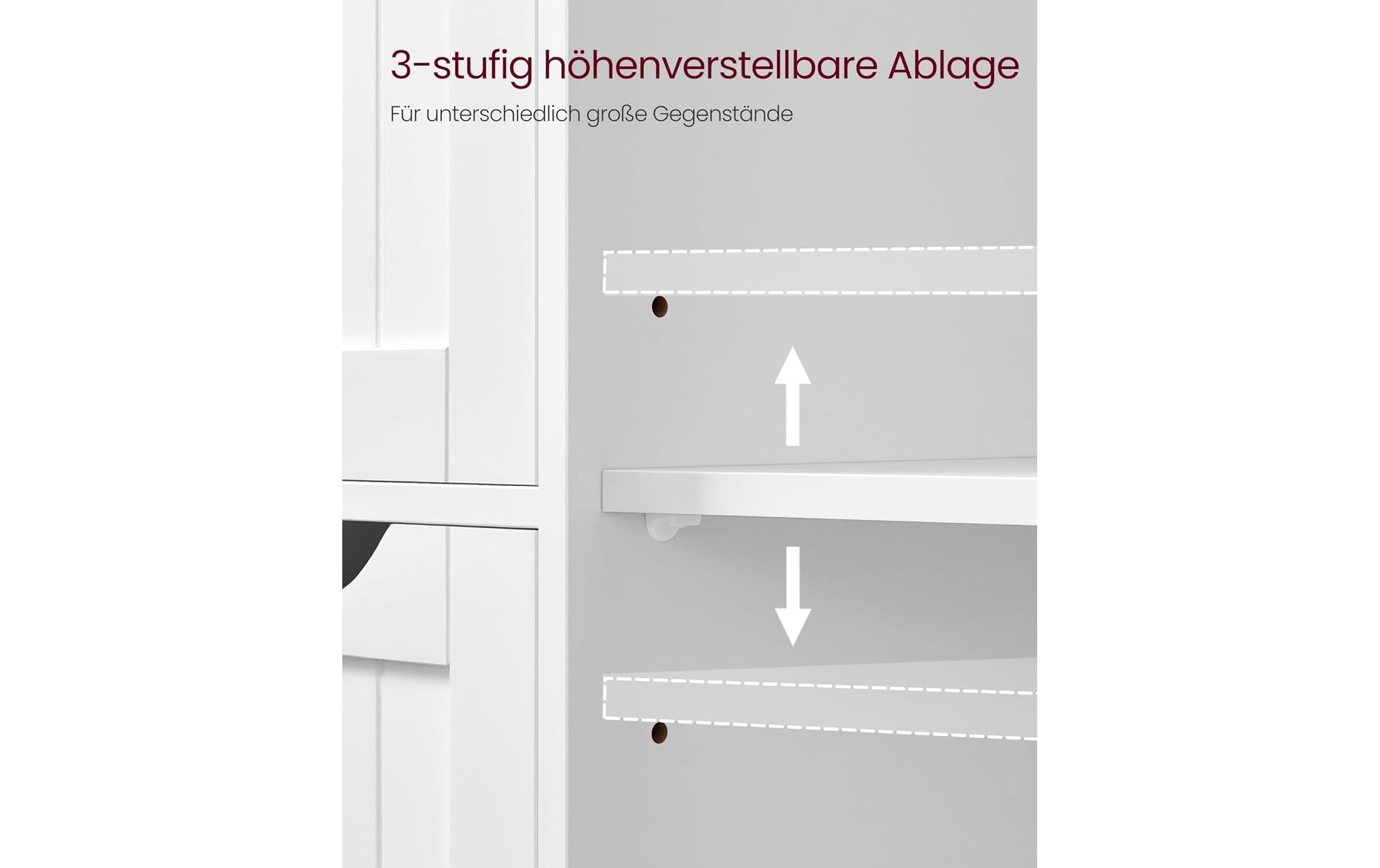 VASAGLE Armoire multi-usages »Badezimmerschrank«