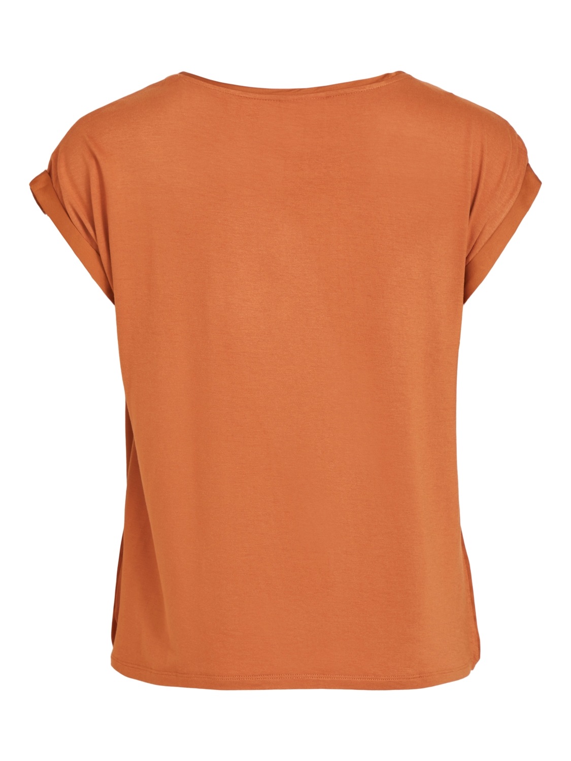 Vila Kurzarmshirt »VIELLETTE S/S SATIN TOP - NOOS«, Satin Optik