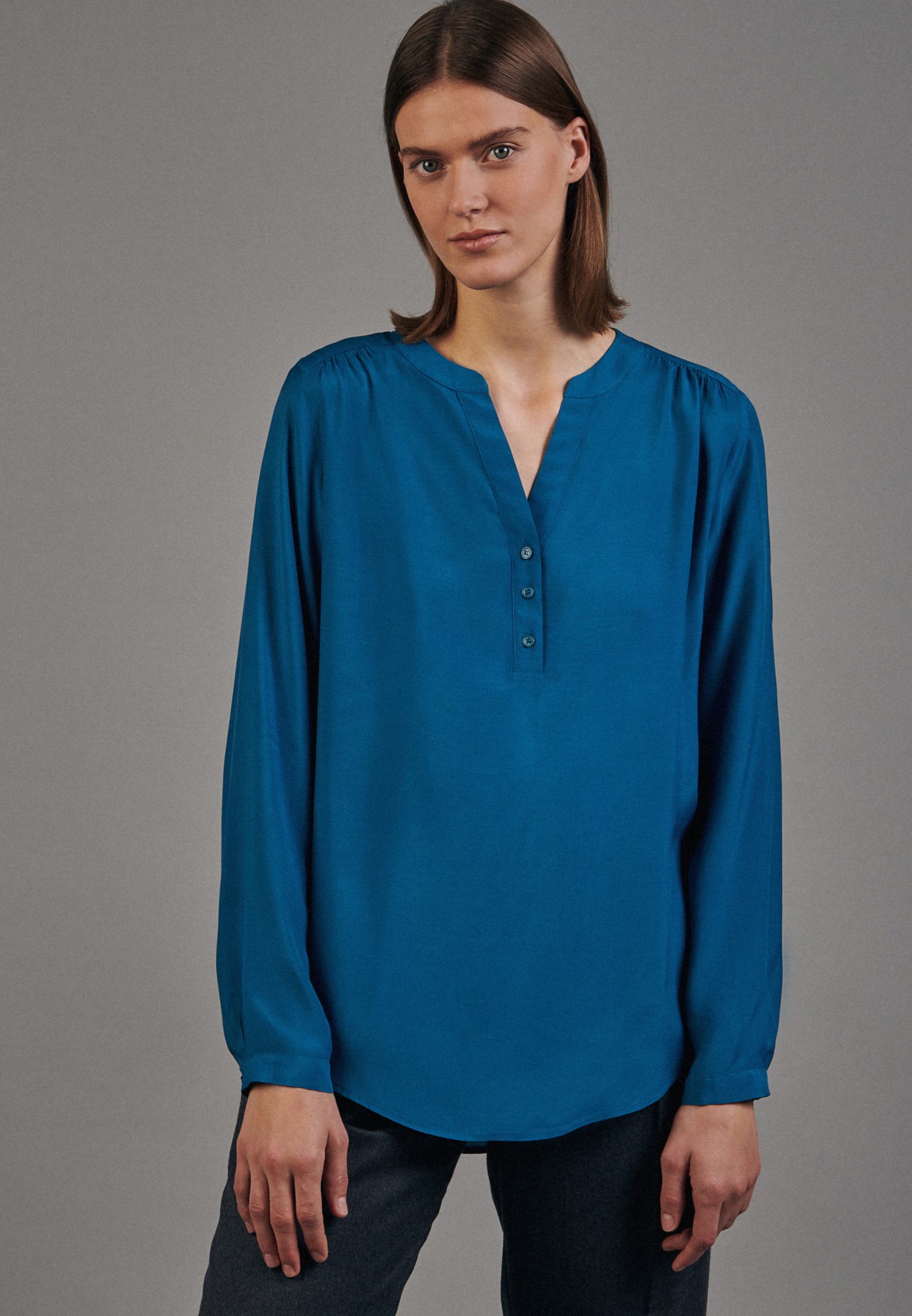 Image of seidensticker Klassische Bluse »Schwarze Rose«, Tunika Uni bei Ackermann Versand Schweiz