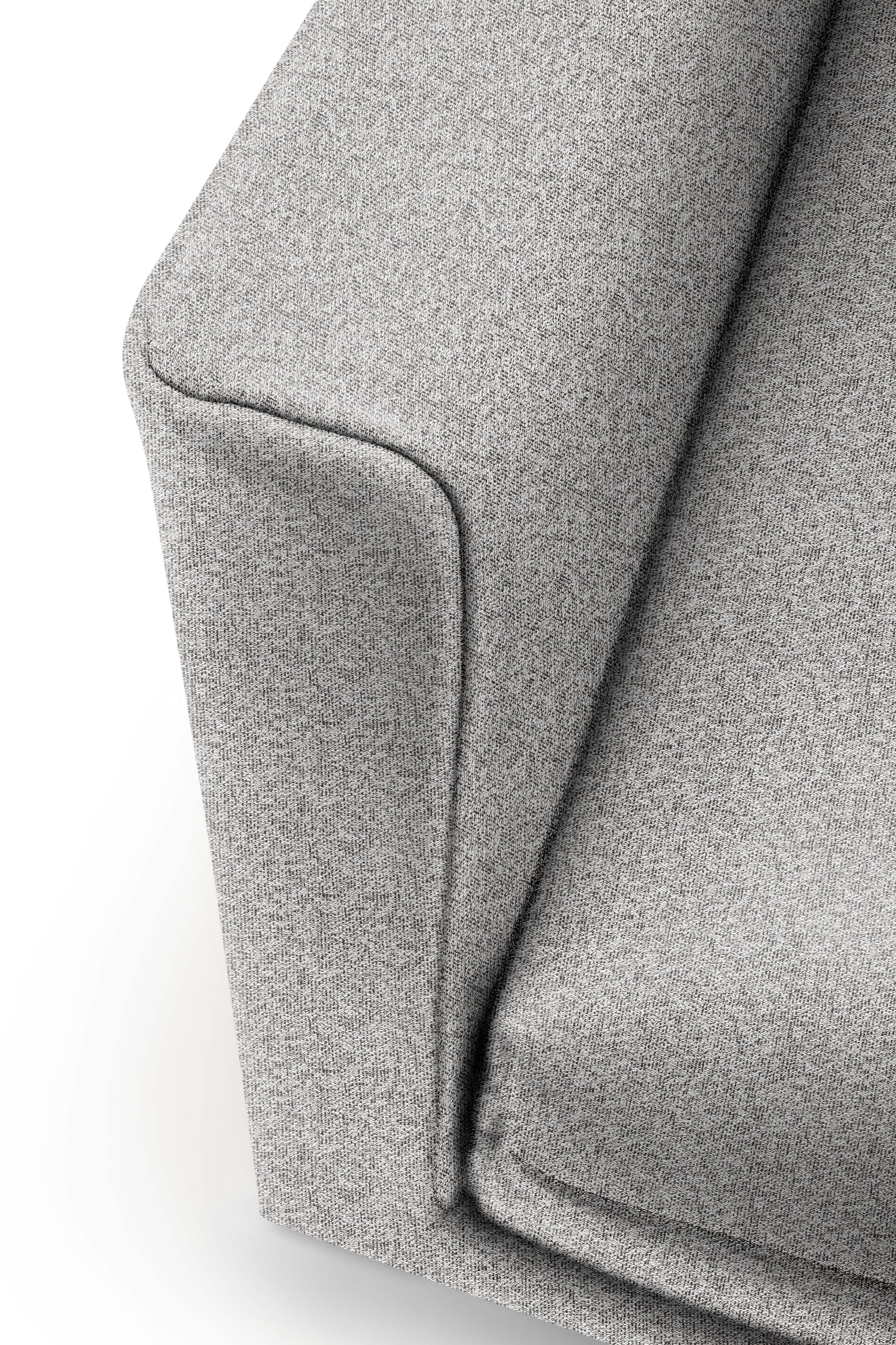 Creation BY ROLF BENZ 3,5-places »CR.414, Designsofa, edles Sofa, Loungesofa, Ledersofa, klares Design« en cuir ou chenille, confort d'assise de première qualité, rembourrage décontracté
