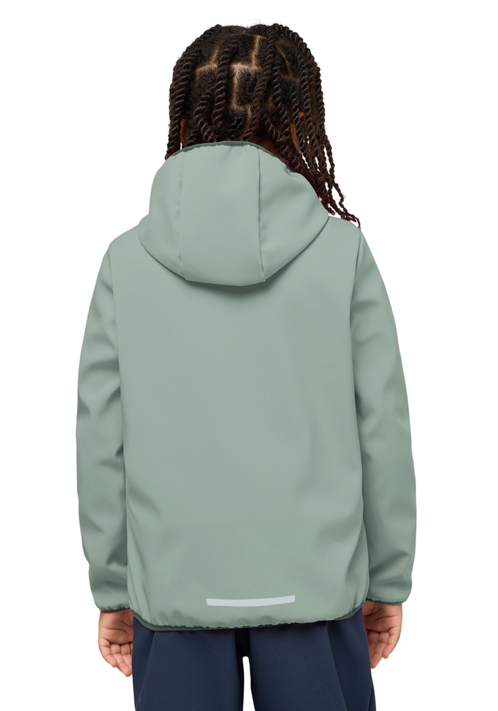 Jack Wolfskin Softshelljacke »FOURWINDS JACKET KIDS« mit Kapuze