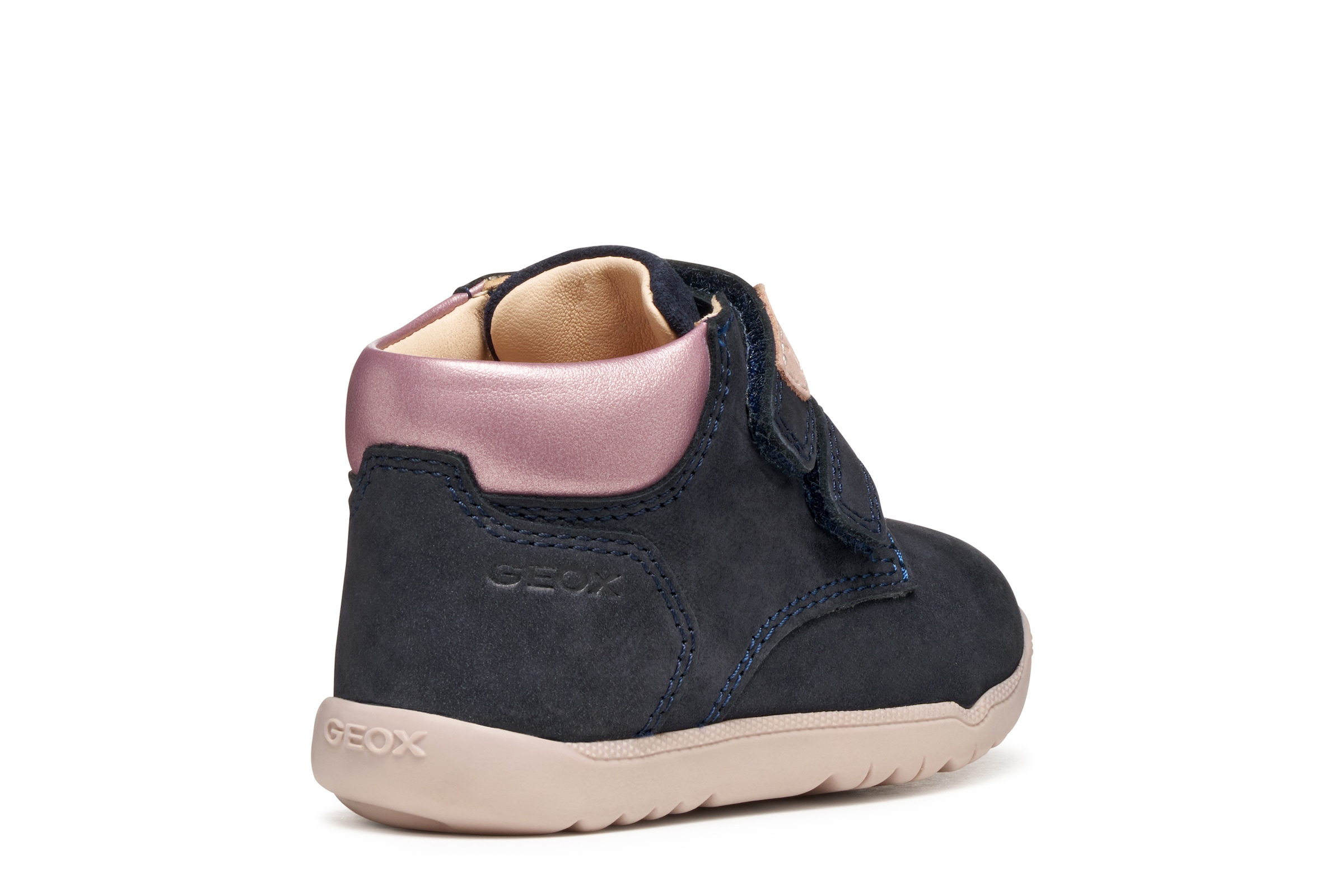 Geox Chaussures de marche »B MACCHIA GIRL«  chaussure bébé avec fermeture velcro, gabarit de taille à télécharger