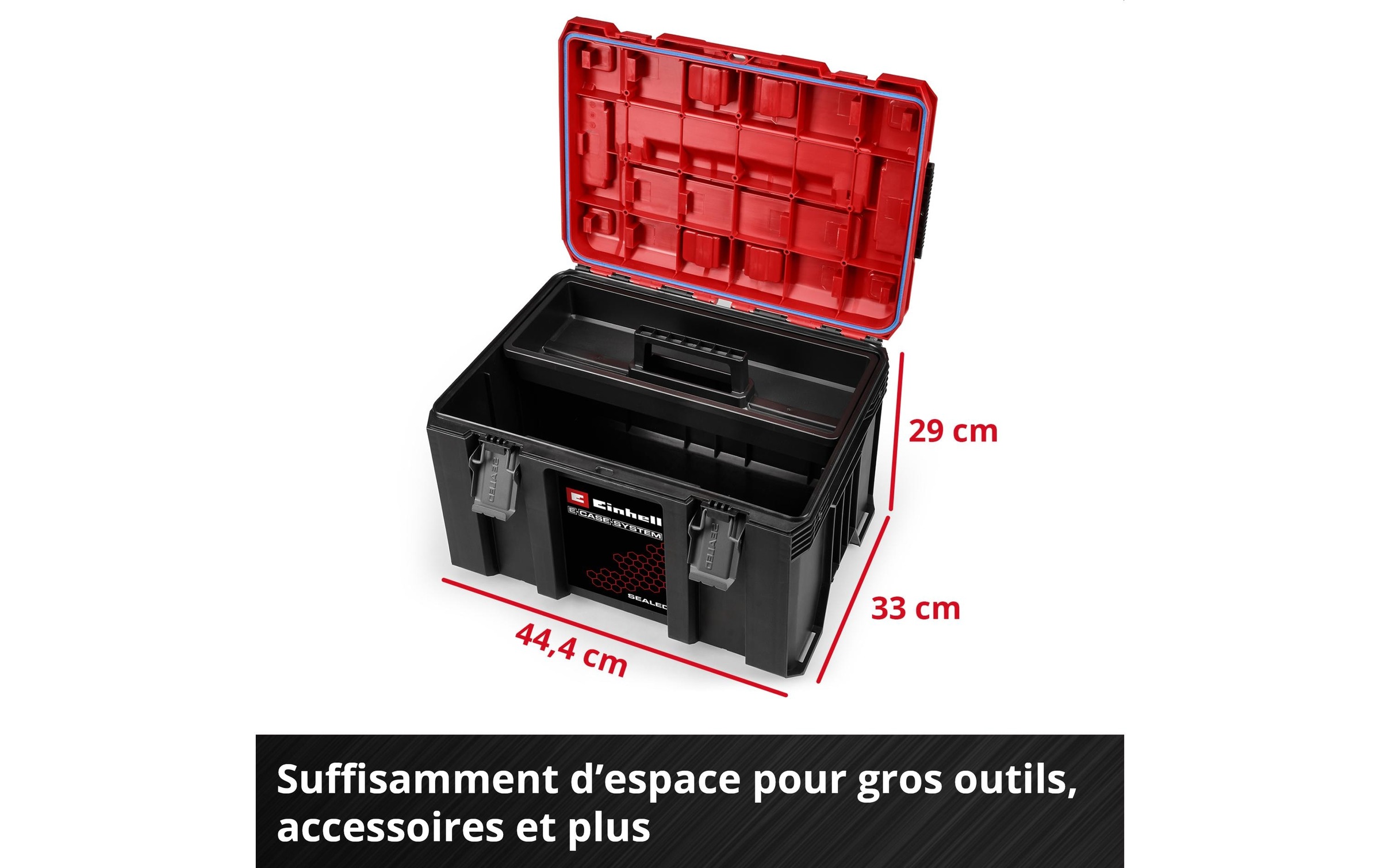 Einhell Werkzeugkoffer »E-Case 3-teilig«