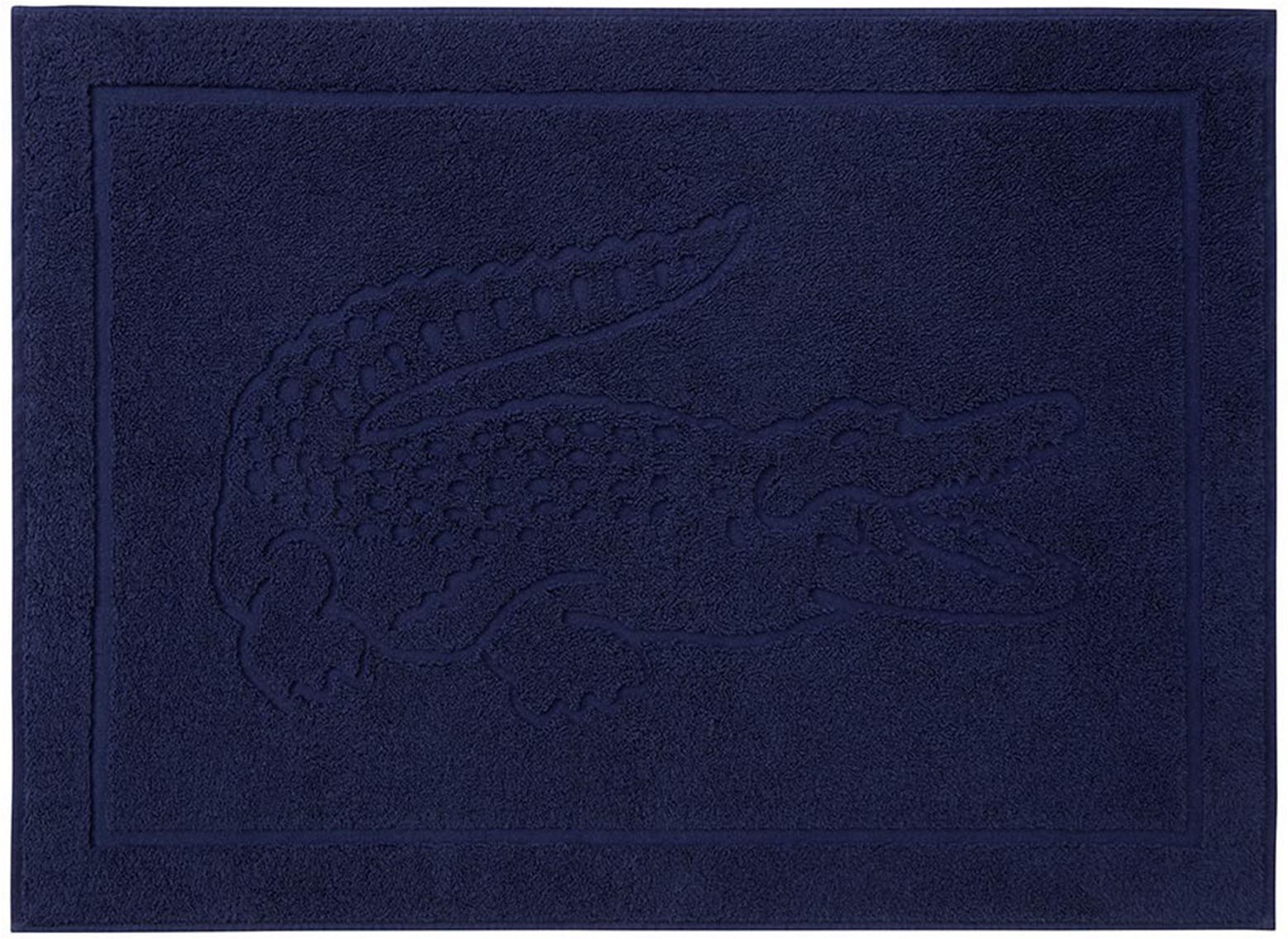 Image of Lacoste Badematte ""LLACOSTE"" Höhe 20 mm schnell trocknend hochwertige Badematte in Grösse 55x80 cm