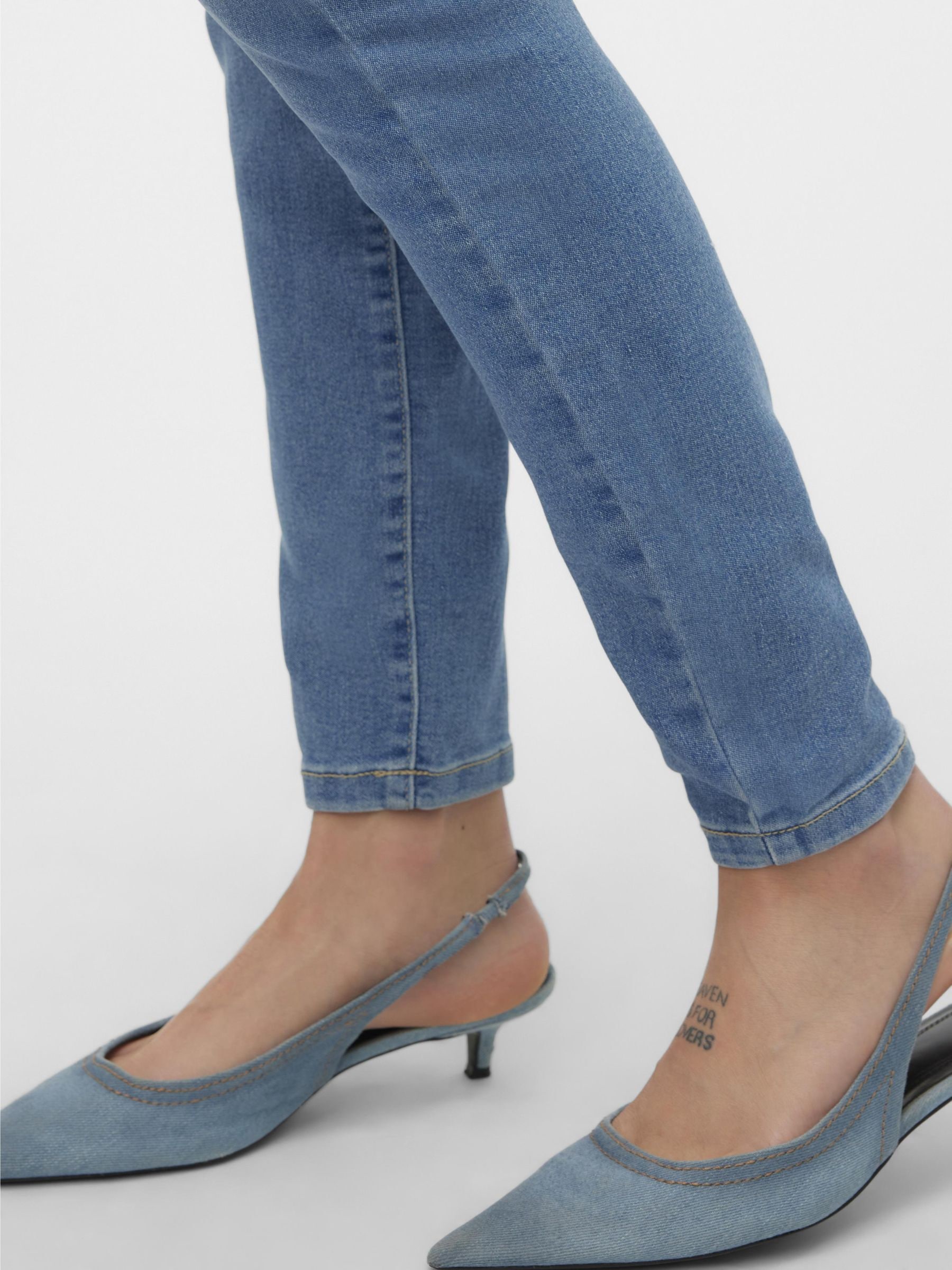 Vero Moda Skinny-fit-Jeans »VMELLY MR SKINNY JEANS BLUE NOOS«