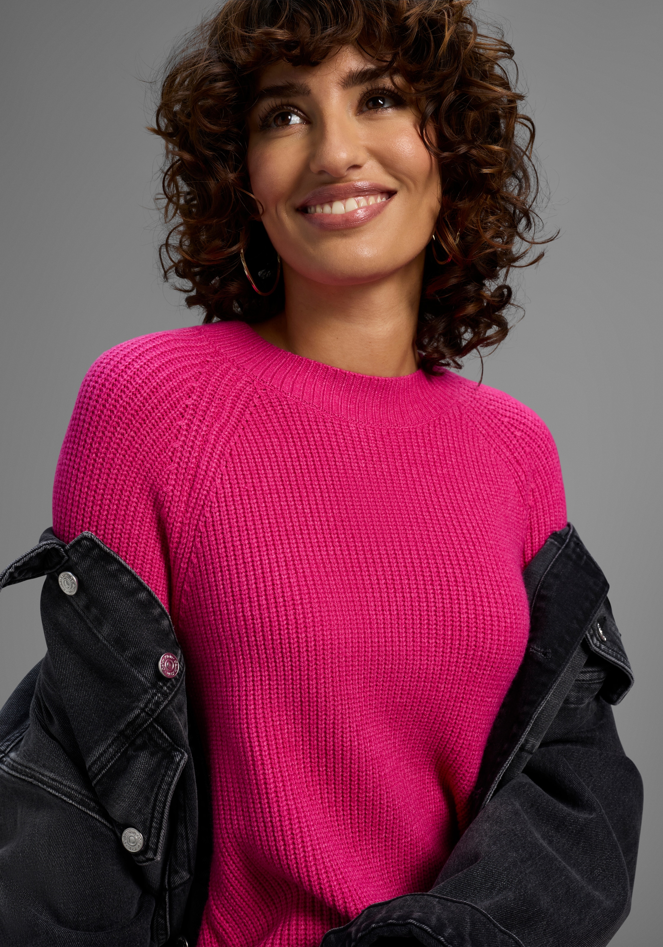 Laura Scott Strickkleid mit modischem Strickmuster - NEUE KOLLEKTION