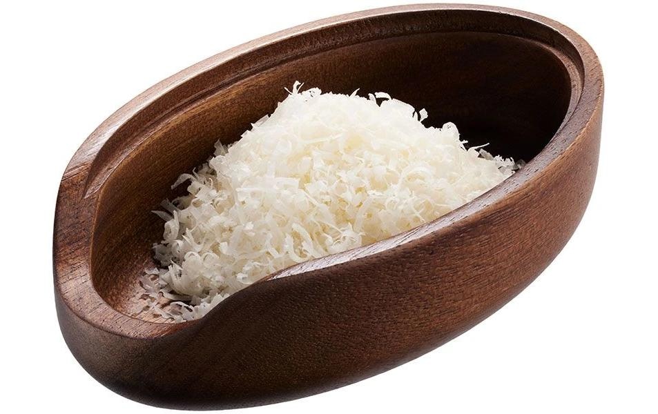 GEFU Küchenreibe »Käsereibe Parmezo Silber/Braun«