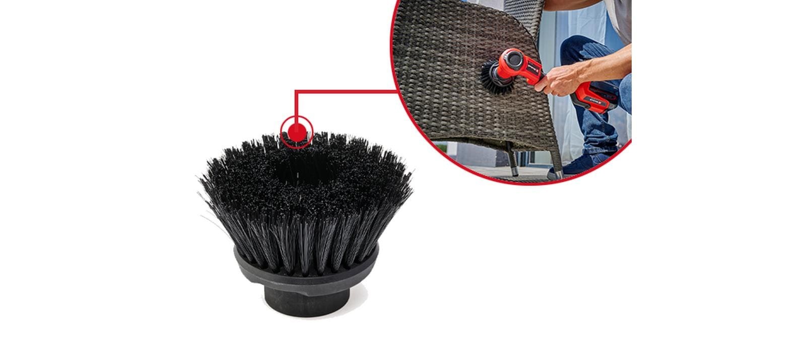 Einhell Brosse électrique de surface »PICOBELLA, 18/90« 1 cuis tlg.
