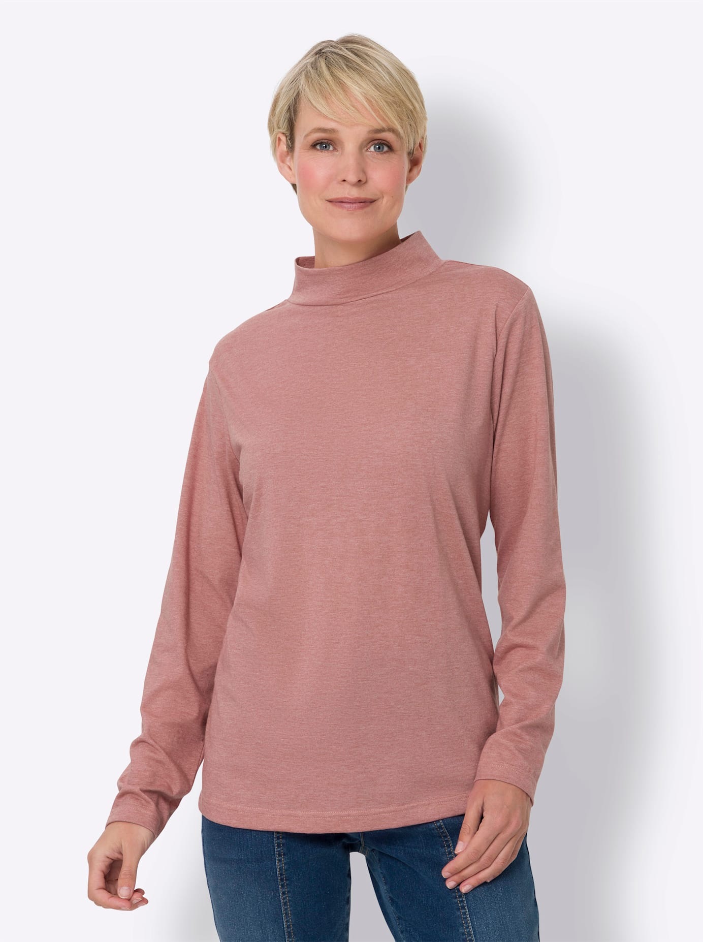 Classic Basics Stehkragenshirt »Stehkragen-Shirt«, (1 tlg.)