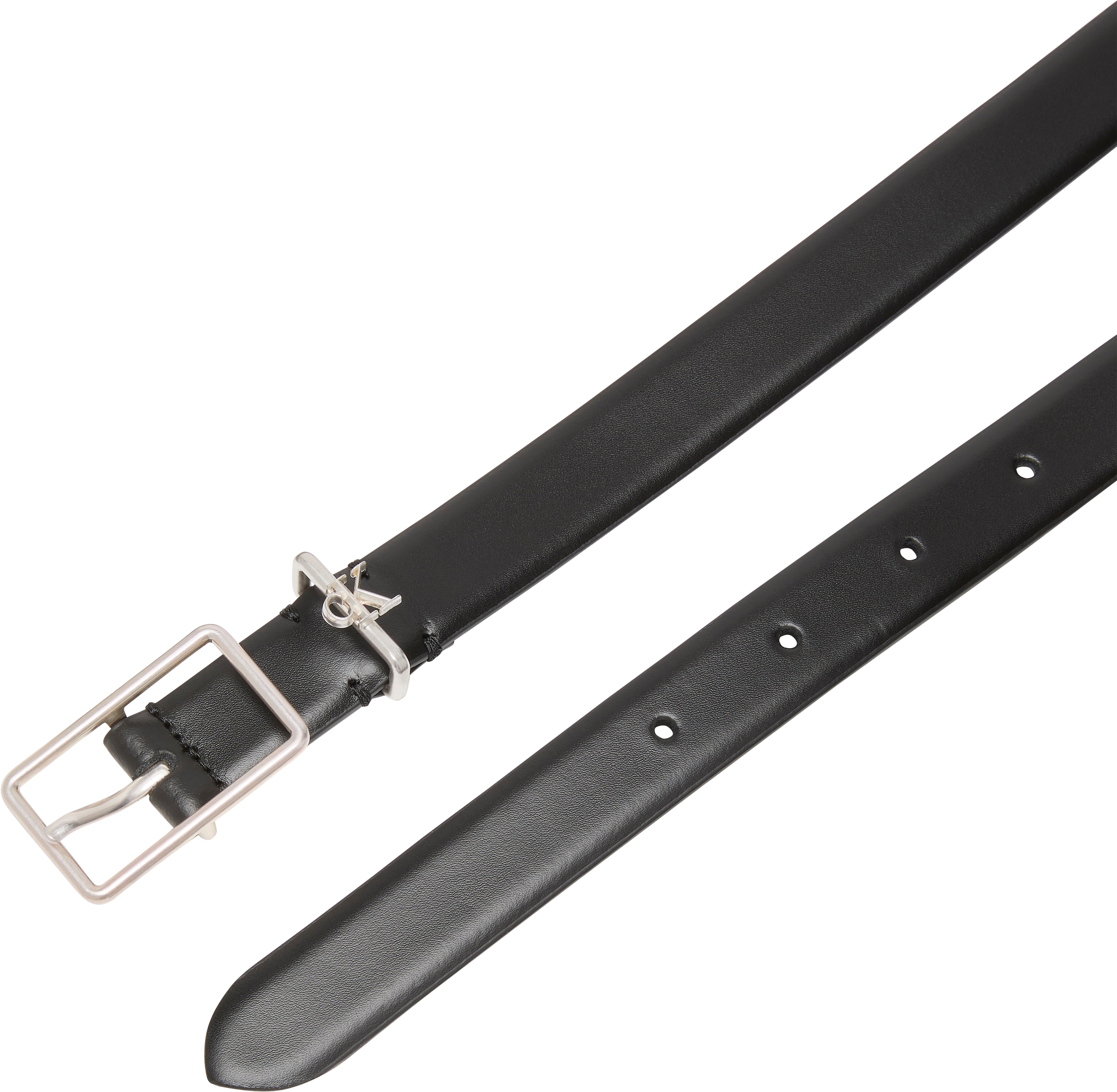 Calvin Klein Ledergürtel »SQUARE BUCKLE CK LOOP 25MM« Grössenverstellbar