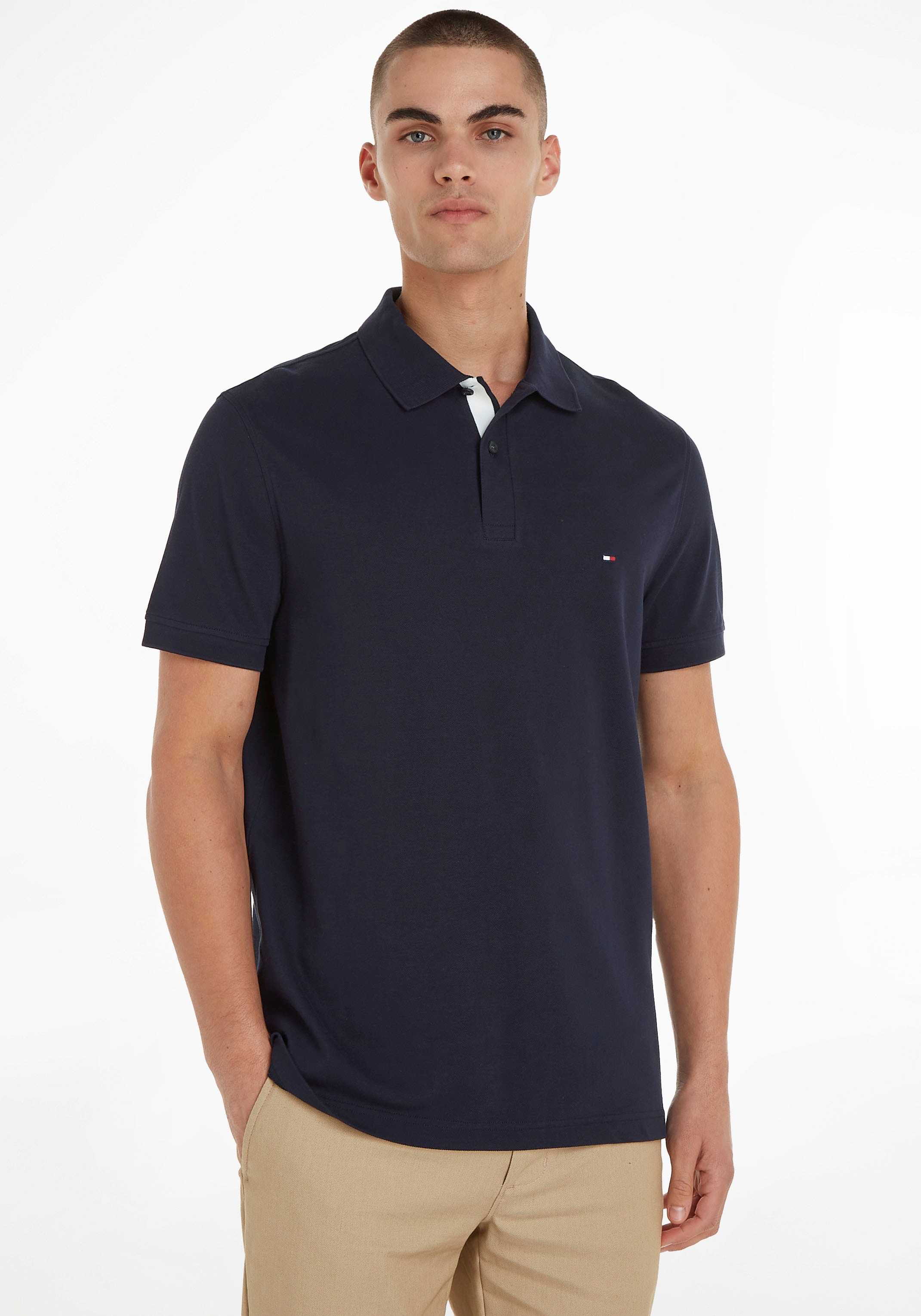 Tommy Hilfiger Poloshirt »FLAG UNDER PLACKET REG POLO«