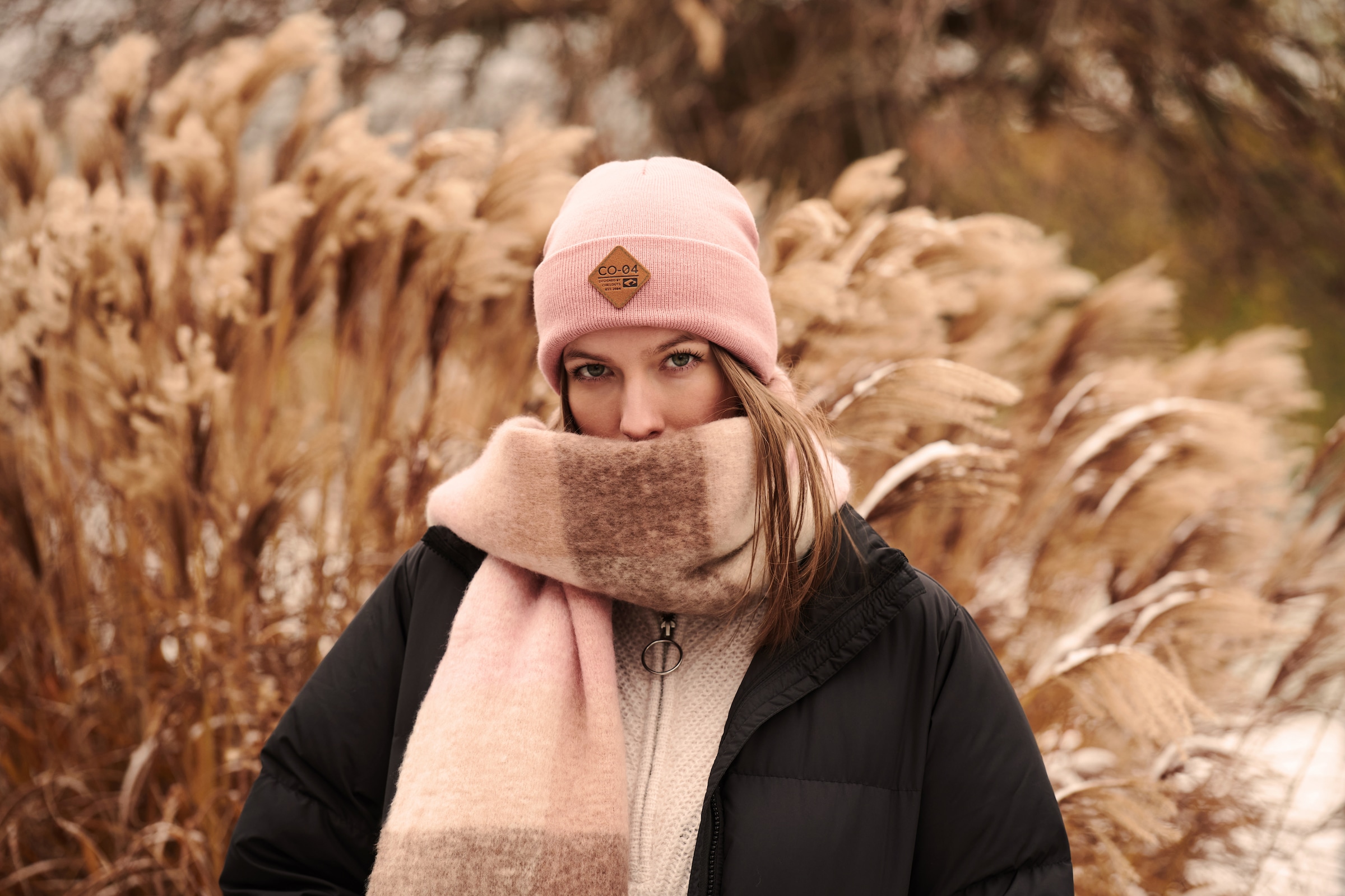 chillouts Bonnet »Nicki Hat« mit stilvollem Logo-Emblem