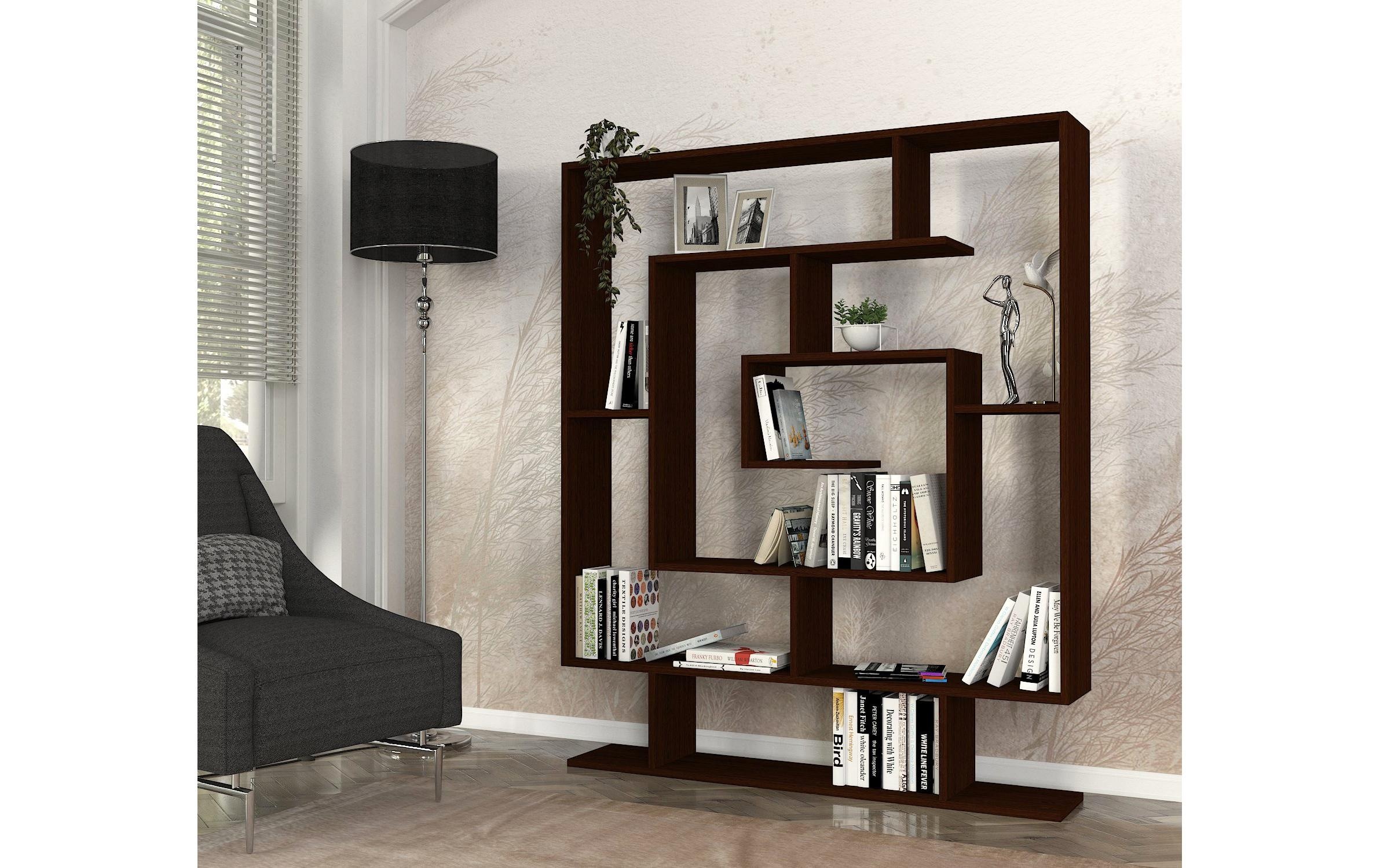 WOODY FASHION Étagère »Regal Sarmasik – Wenge«