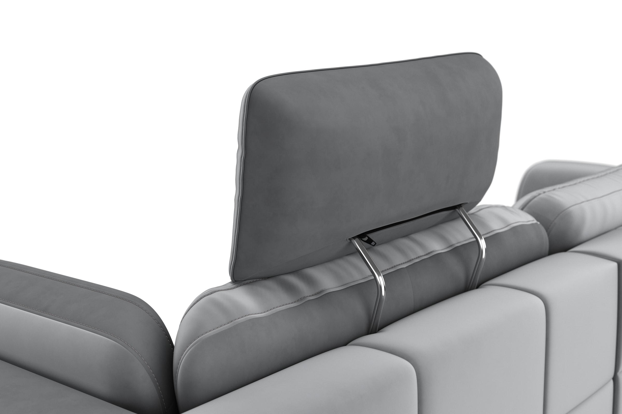 sit&more Ecksofa »Bendigo L-Form« inklusive Sitztiefenverstellung, Bodenfreiheit 12 cm, in 2 Fussfarben