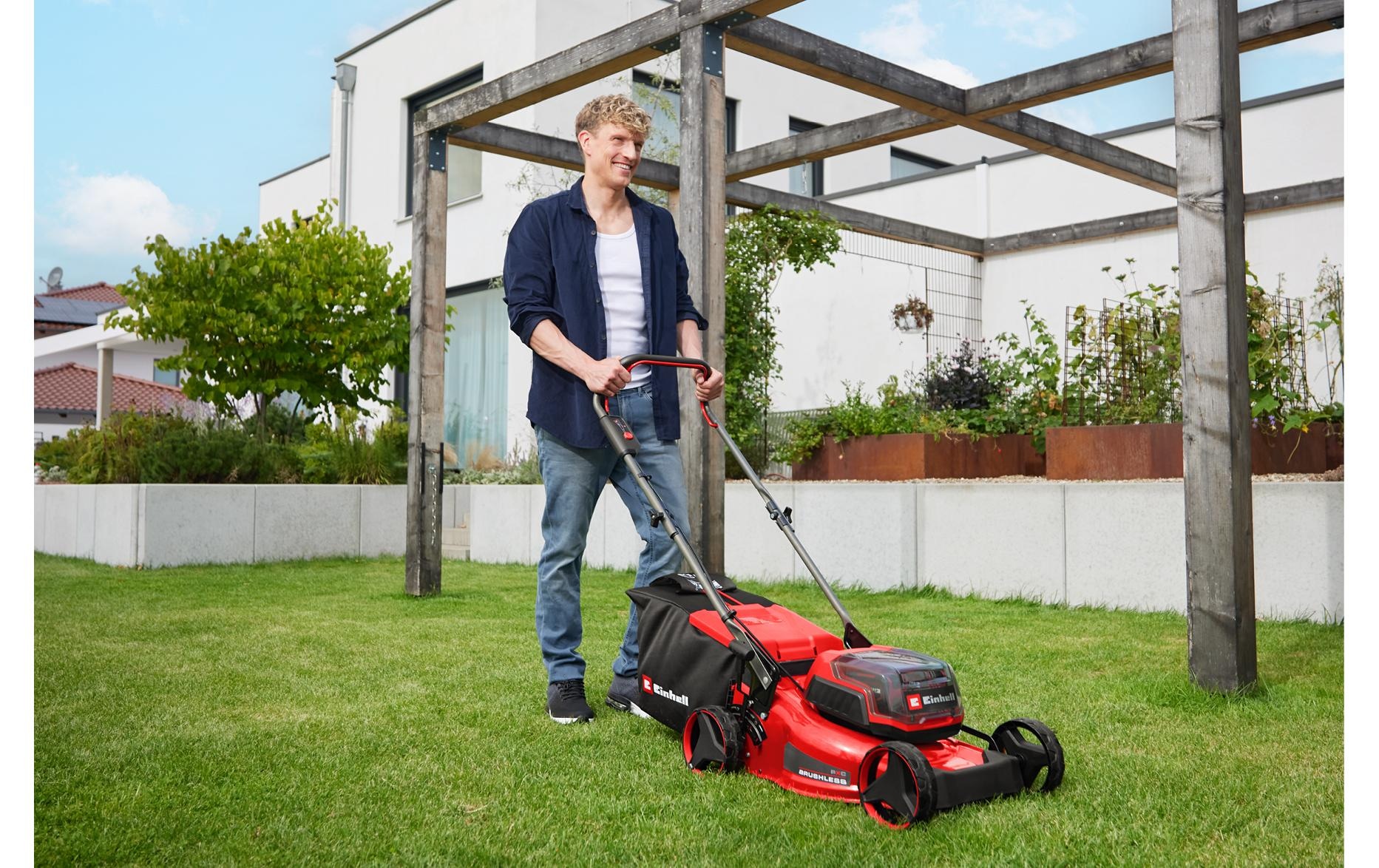 Einhell Akkurasenmäher »GC-CM 36/42 Li BL (2x4,0Ah)« Inkl. 2x 4,0Ah Akku