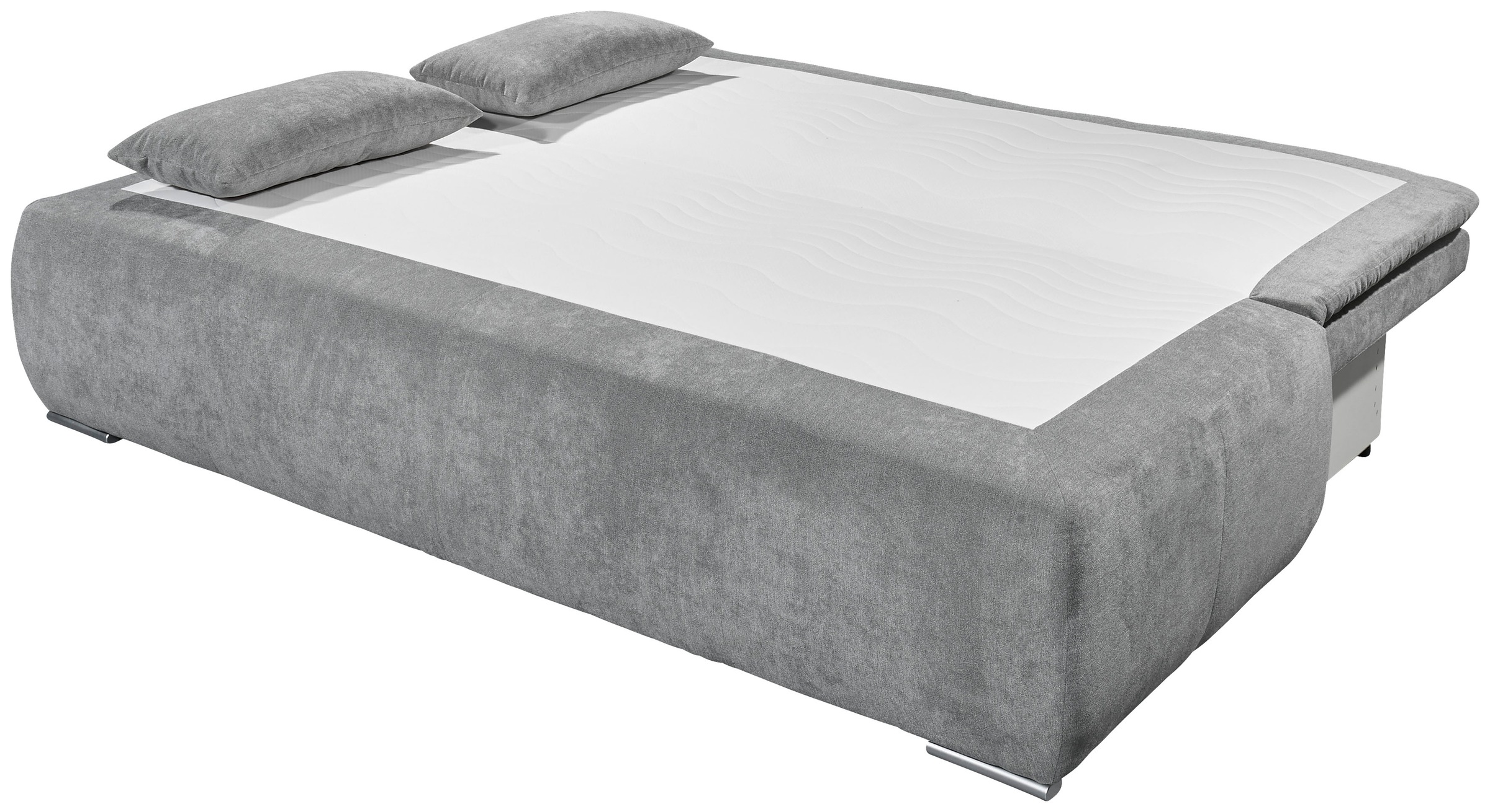 ED EXCITING DESIGN Schlafsofa »Jana«, mit Bettkasten & 2 Armlehnenkissen