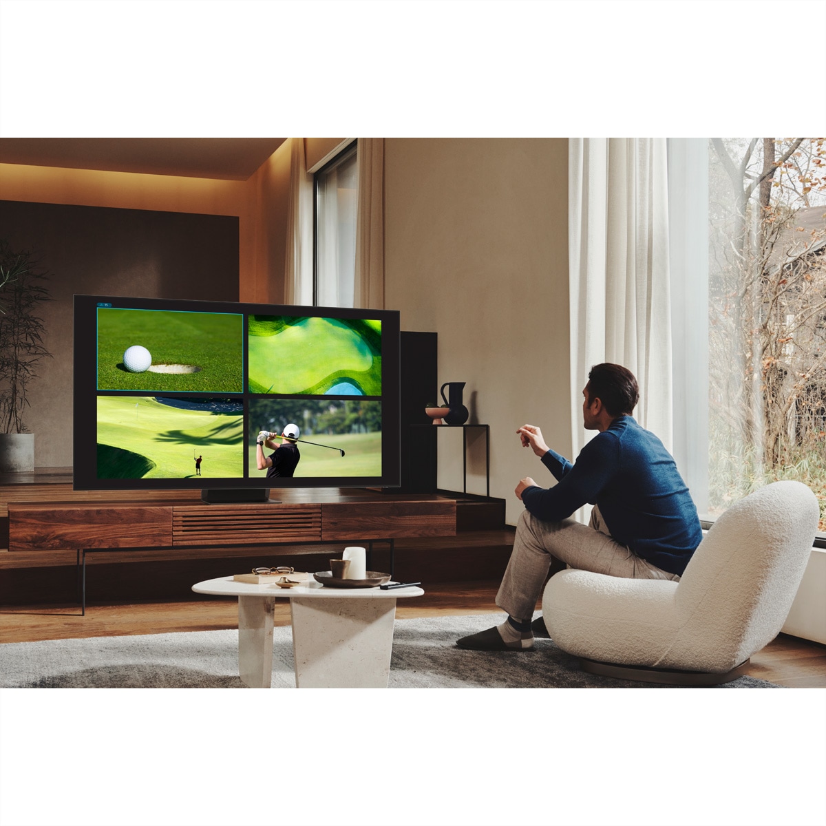 Samsung LED-Fernseher »QE85QN800BTXZU«, QLED