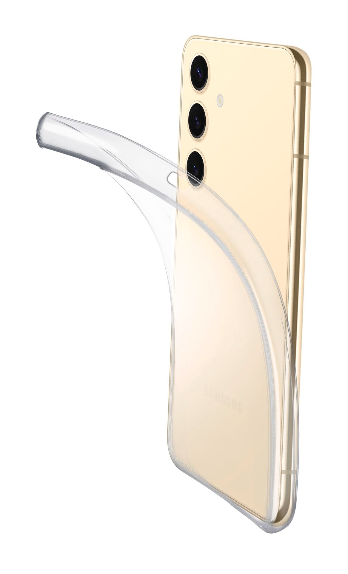 Cellularline Handyhülle »Fine Case für Samsung Galaxy S25«, Backcover, Schutzhülle, Handyschutzhülle, Case, Schutzcase, stossfest