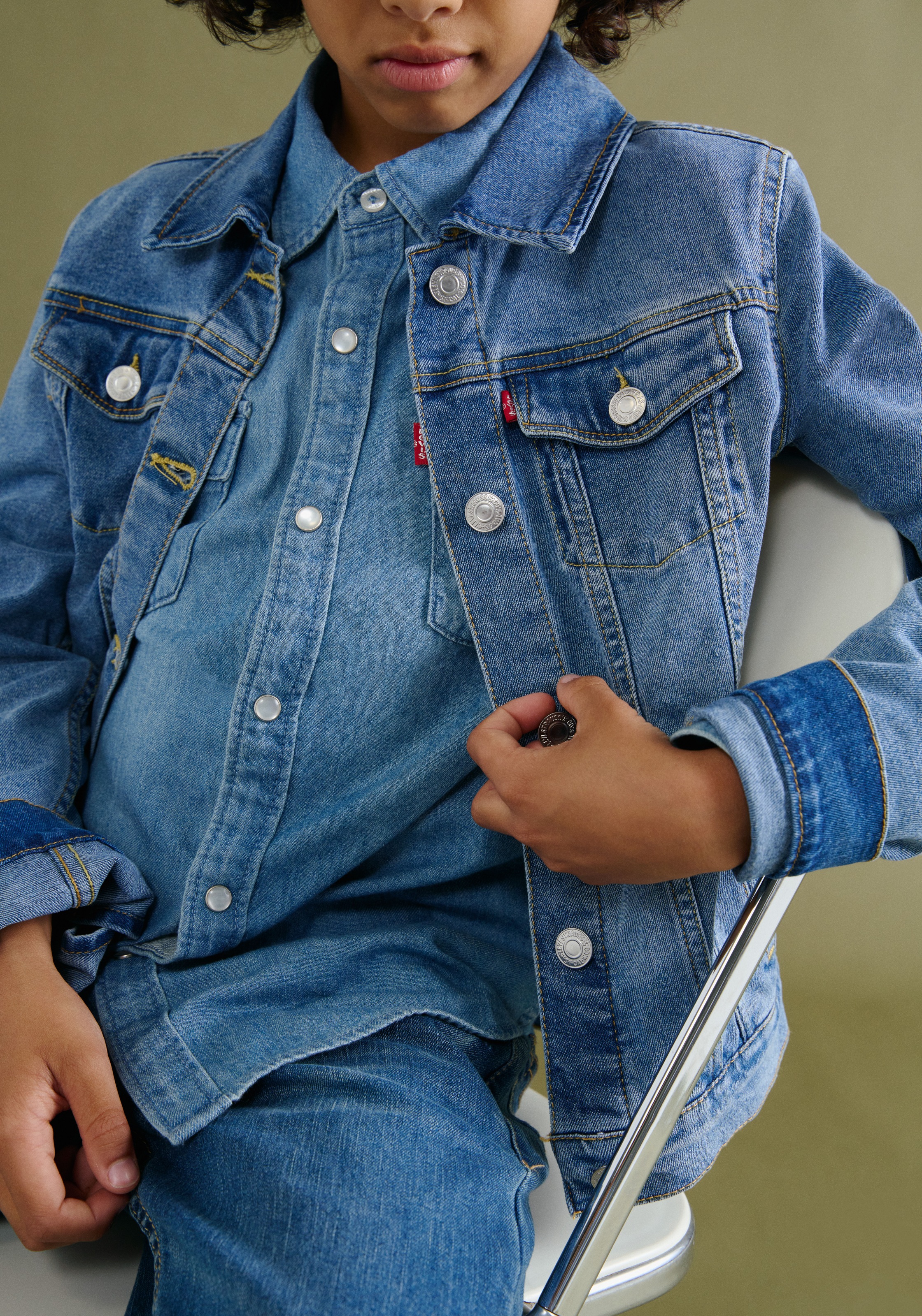 Levi's® Kids Jeansjacke »TRUCKER JACKET«, for BOYS