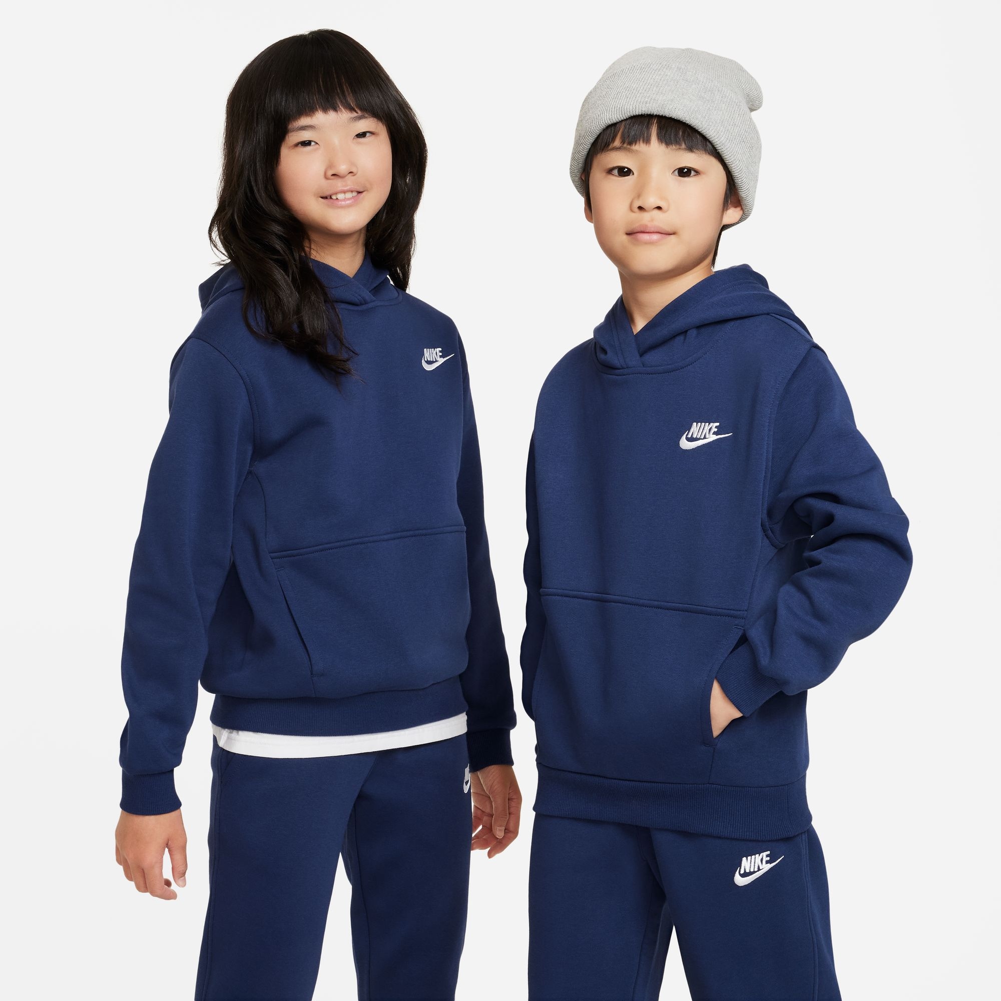 Nike Sportswear Kapuzensweatshirt »CLUB FLEECE BIG KID'S PULLOVER HOODIE«