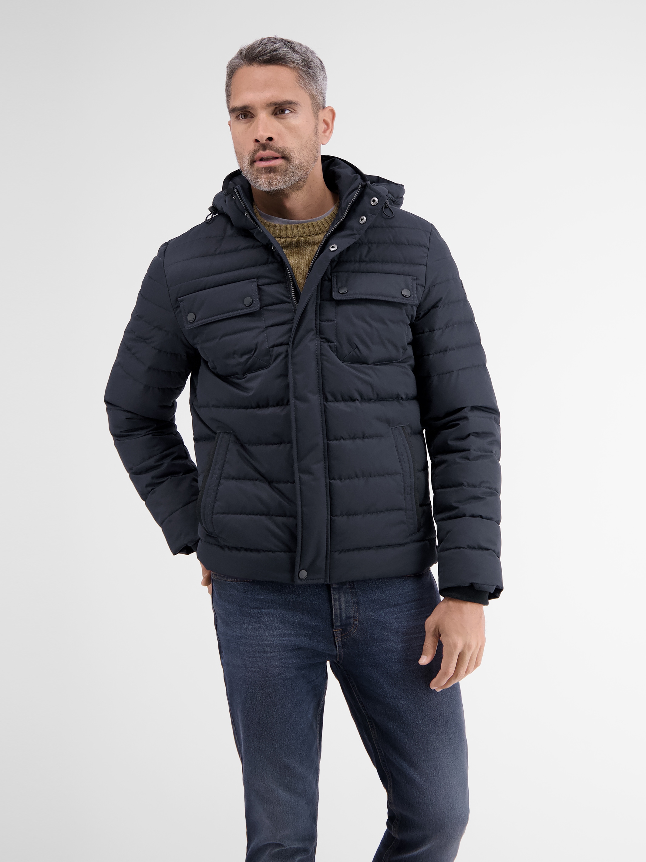 Image of LERROS Winterjacke "Steppjacke mit abnehmbarer Kapuze" mit Kapuze