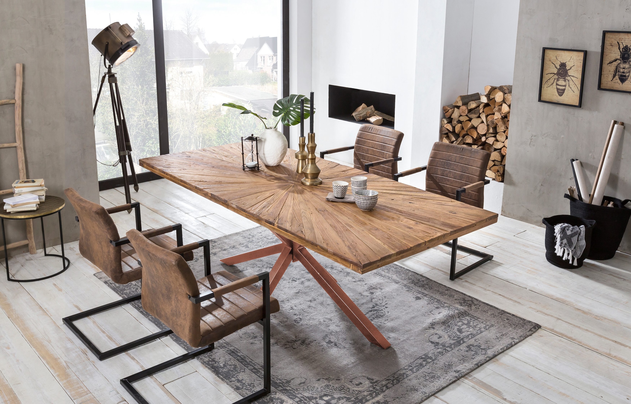 SIT Tischbein 1 Stk. tlg. sternförmig