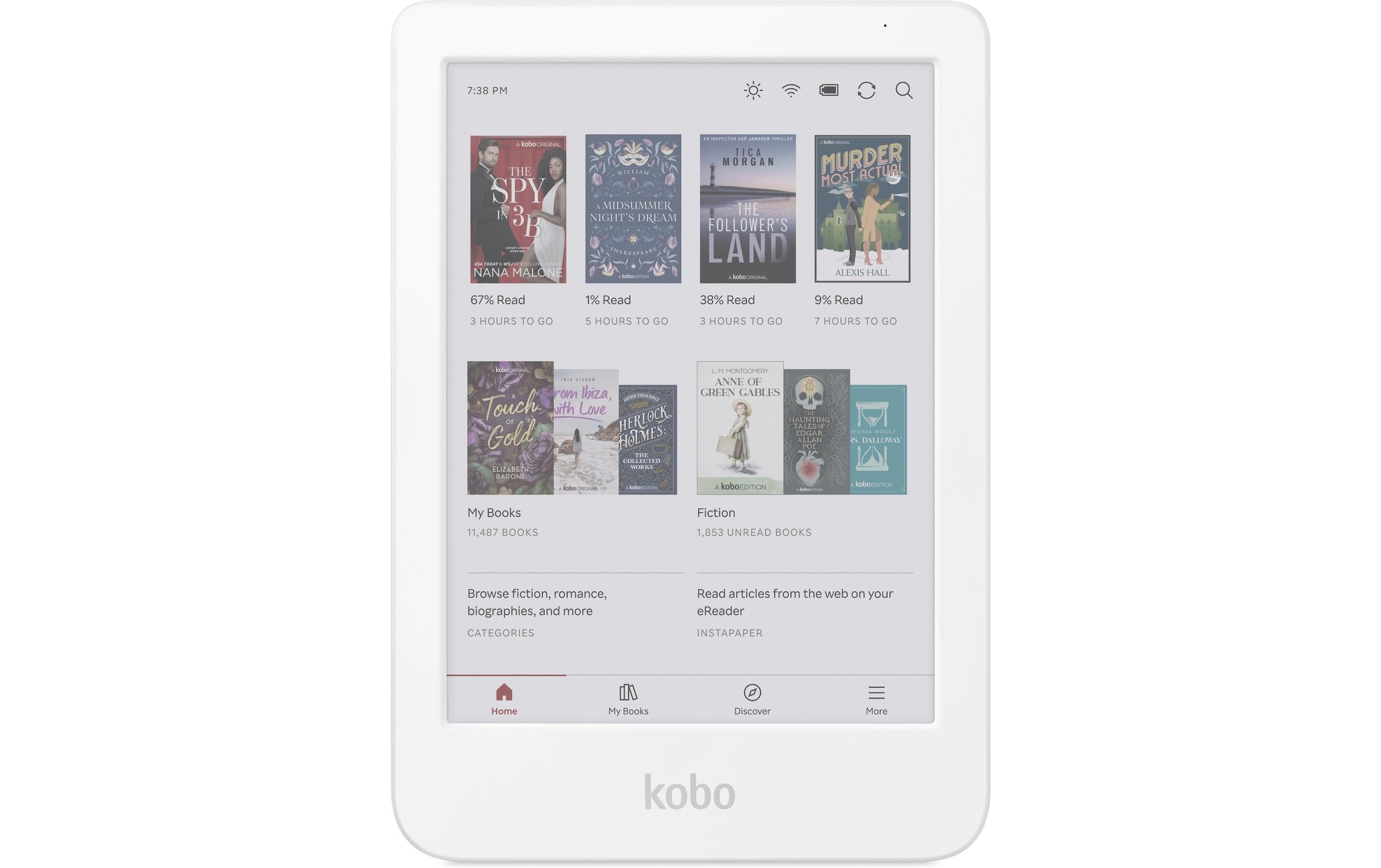 Kobo Livre électronique »Reader Clara« ( / 6 ″) )
