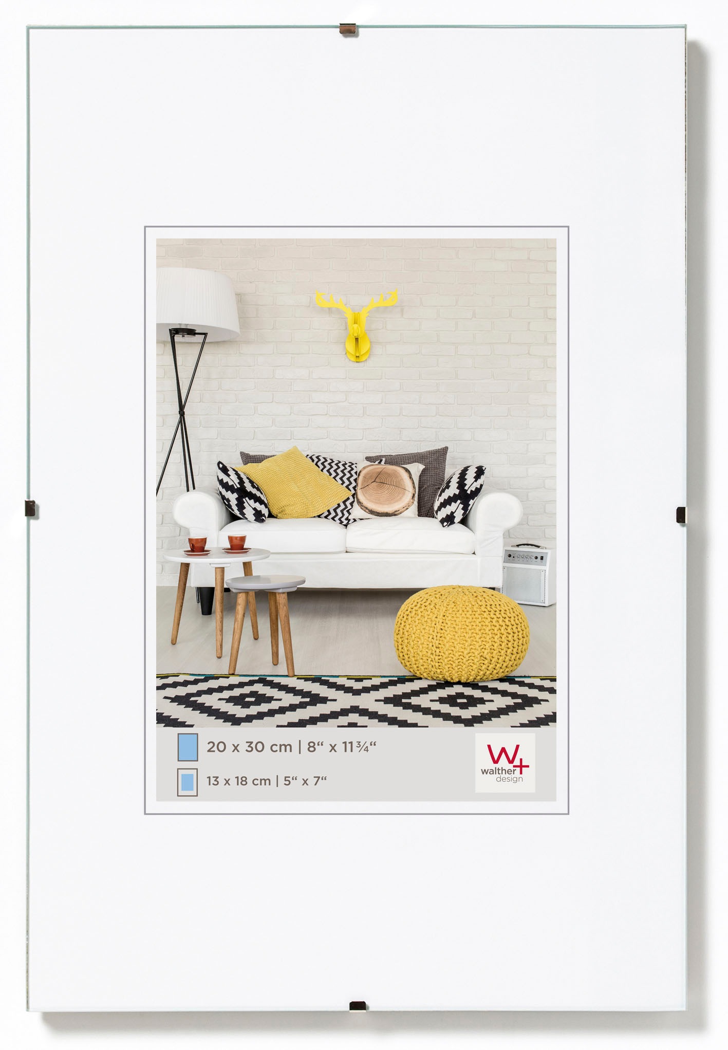 Image of Walther Bilderrahmen »Rahmenlose Bildhalter«, (1 St.) bei Ackermann Versand Schweiz