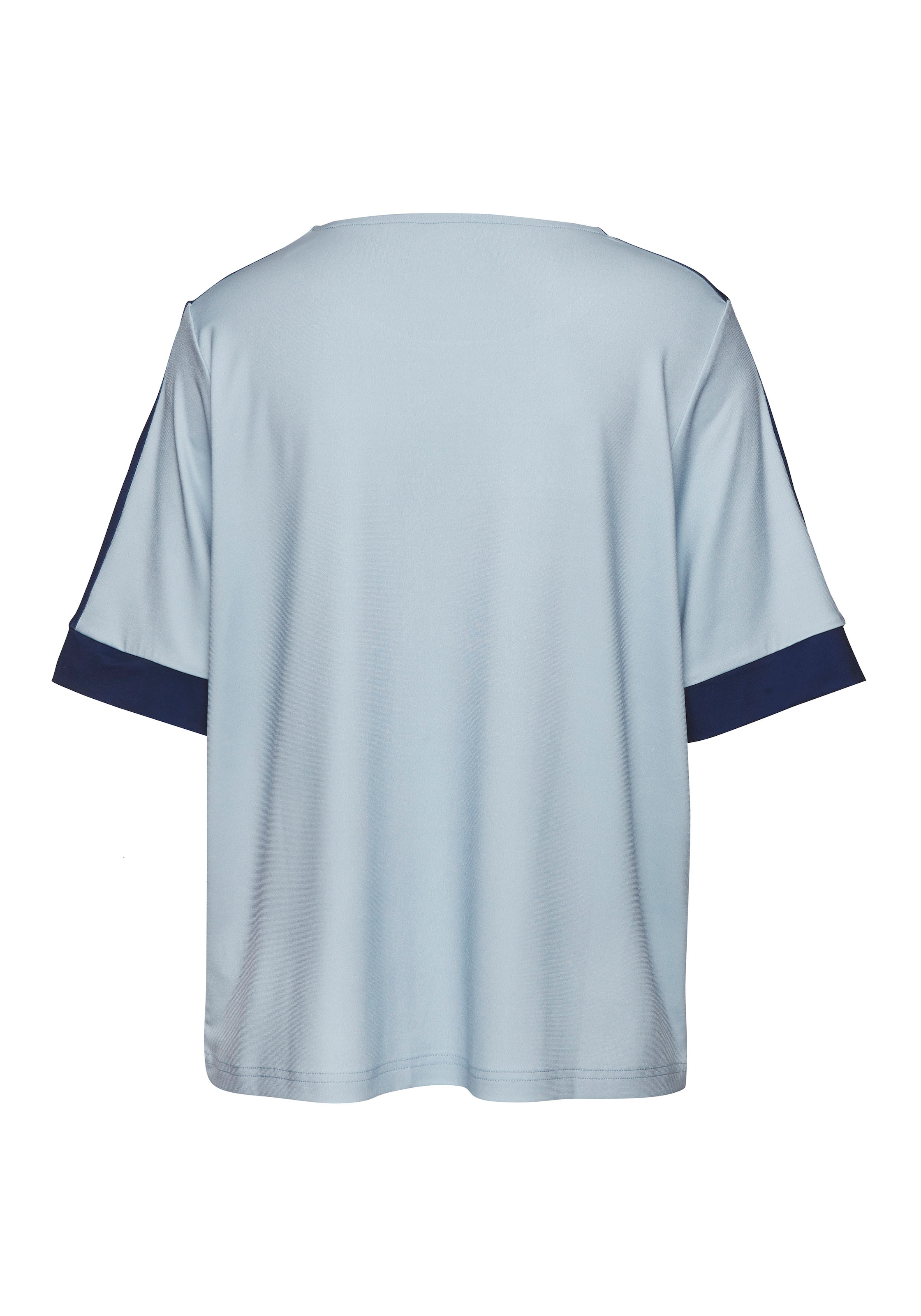 Vivance Kurzarmshirt, mit sportlichen Kontraststreifen