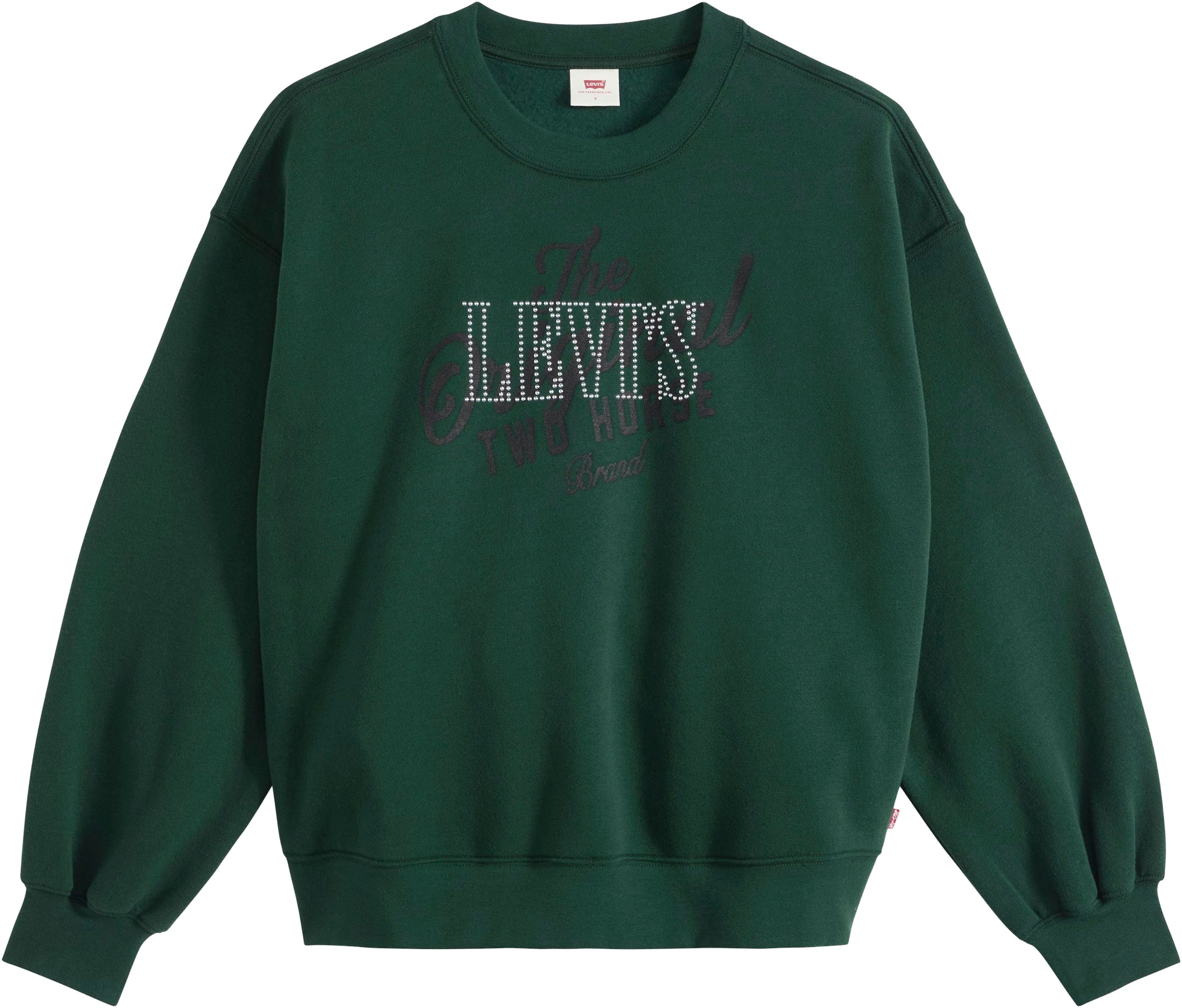 Levi's® Sweatshirt »GR EVERYDAY CREW 2.0«, Glitzerdetails im Vorderteil
