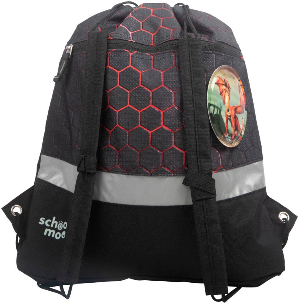 SCHOOL-MOOD® Cartable »Champion Maxx Pro« retroreflektierende Flächen mit LED-Patchy