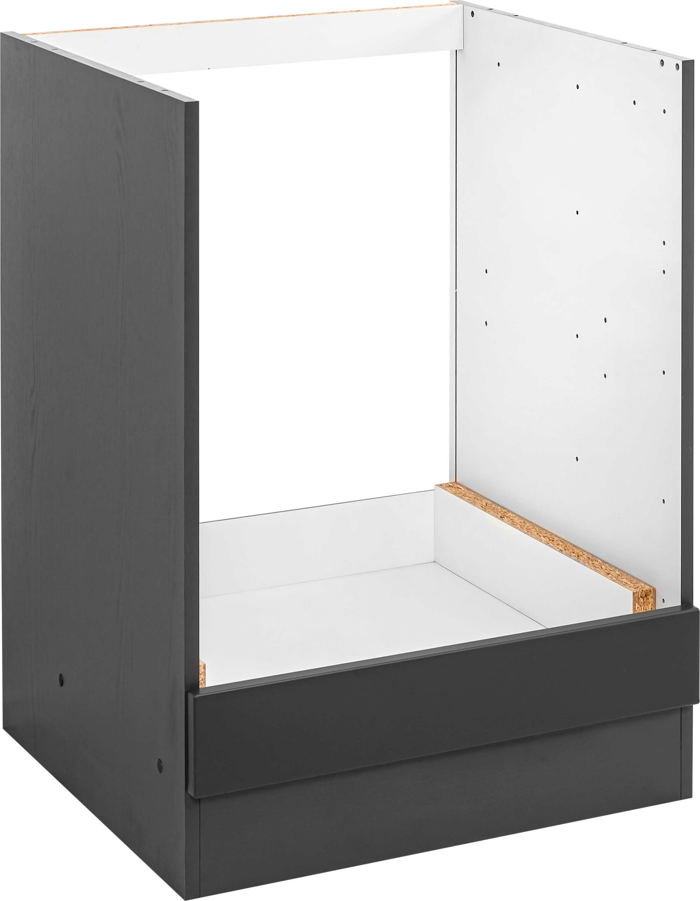 KOCHSTATION Herdumbauschrank »KS-Bruneck« Herdumbauschrank >>Bruneck<< 60 cm breit, hochwertige MDF-Fronten