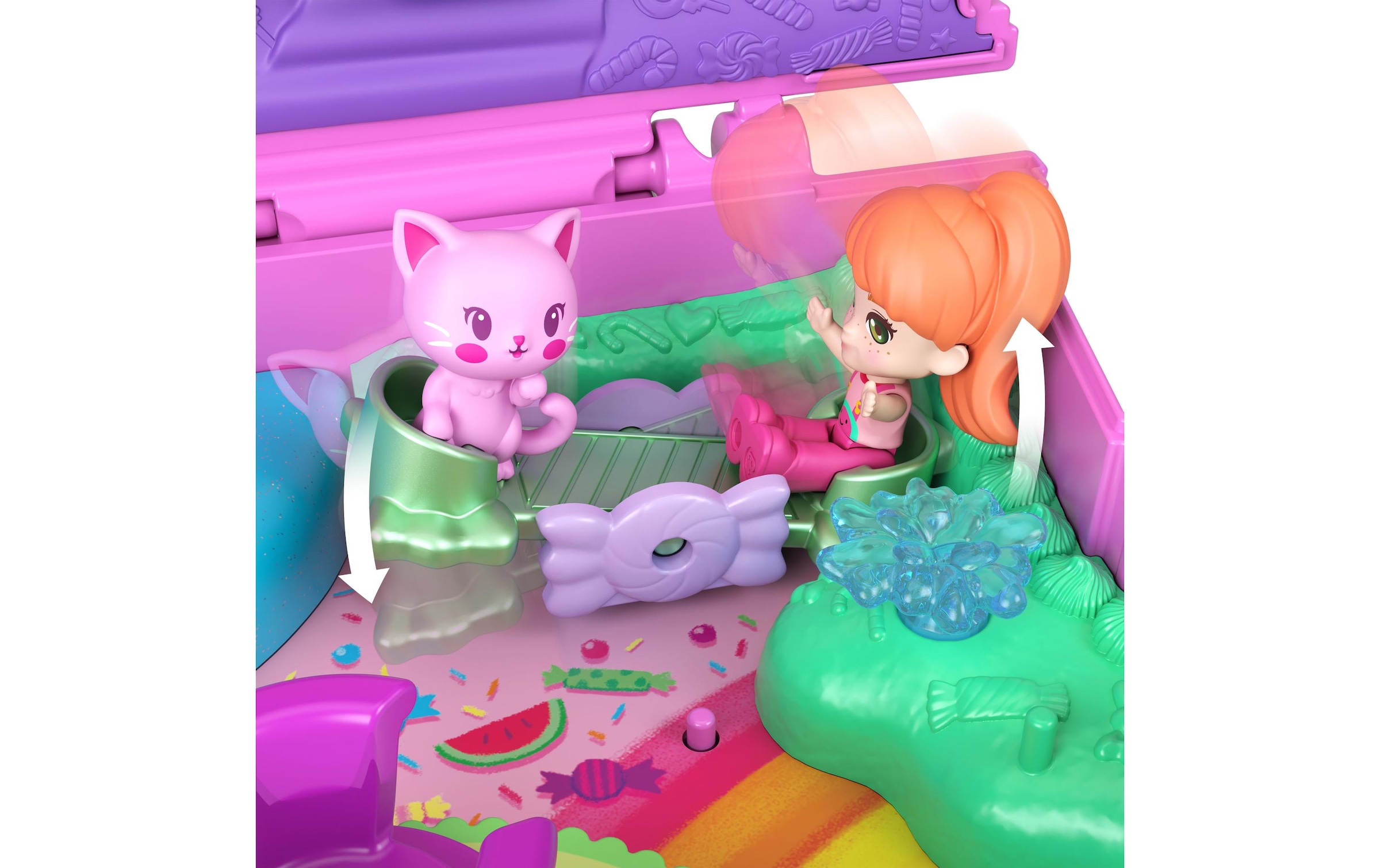 Polly Pocket Monde de jeu »Wassermelone- Kaugummi Schatulle«