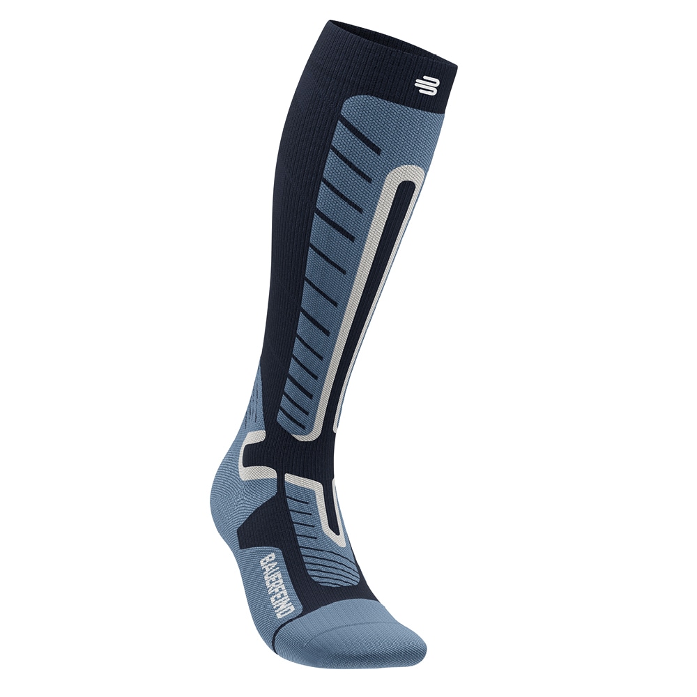 Bauerfeind Sportsocken »SKI ALPINE COMPRESSION SOCKS« für Alpinski und Snowboard, mit anatomisch geformter Zehenbox