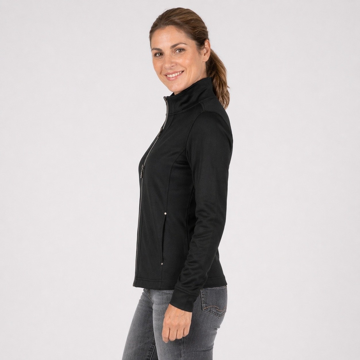 LPO Trainingsjacke »Abby II« glatt mit matter Struktur