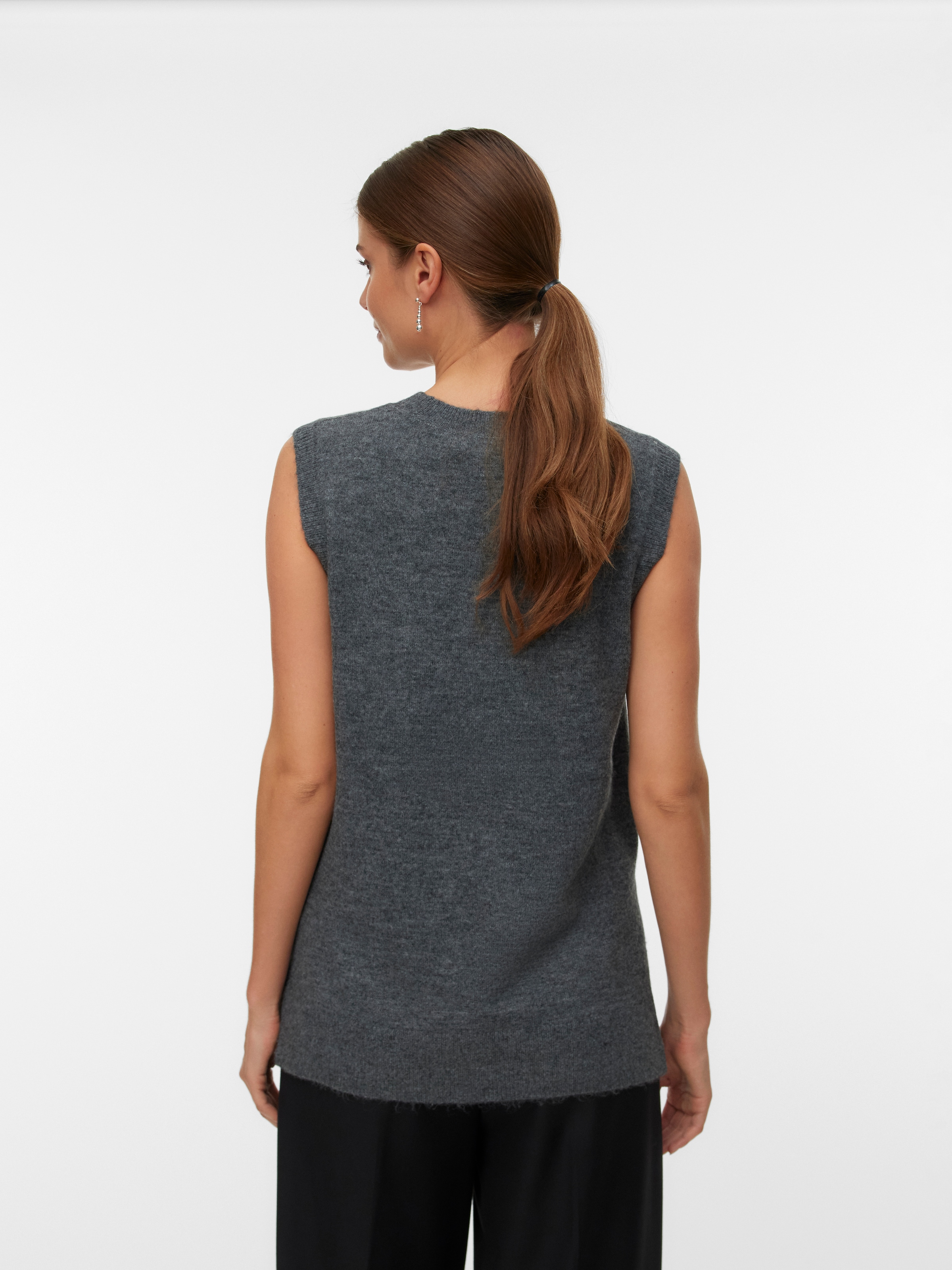 Vero Moda Pull-over »VMLEFILE SL O-NECK PULLOVER NOOS«