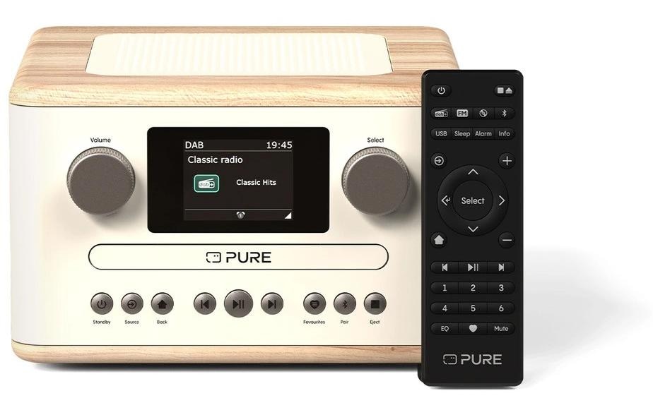 Pure Digitalradio (DAB+) »Classic C-D4« (Bluetooth 15 W)