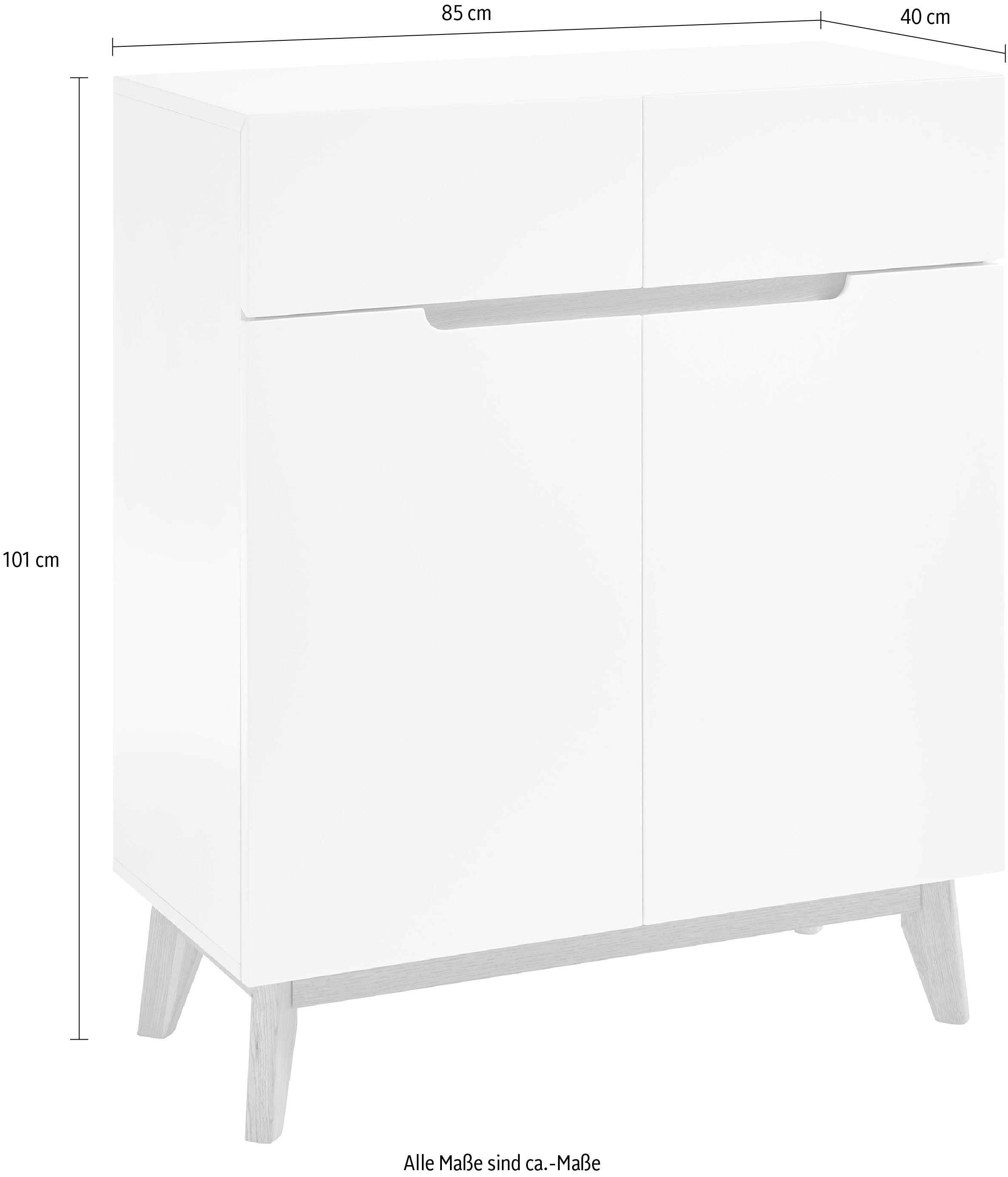cm MCA furniture ca. 85 Breite »Cervo«, günstig kaufen Garderobenschrank