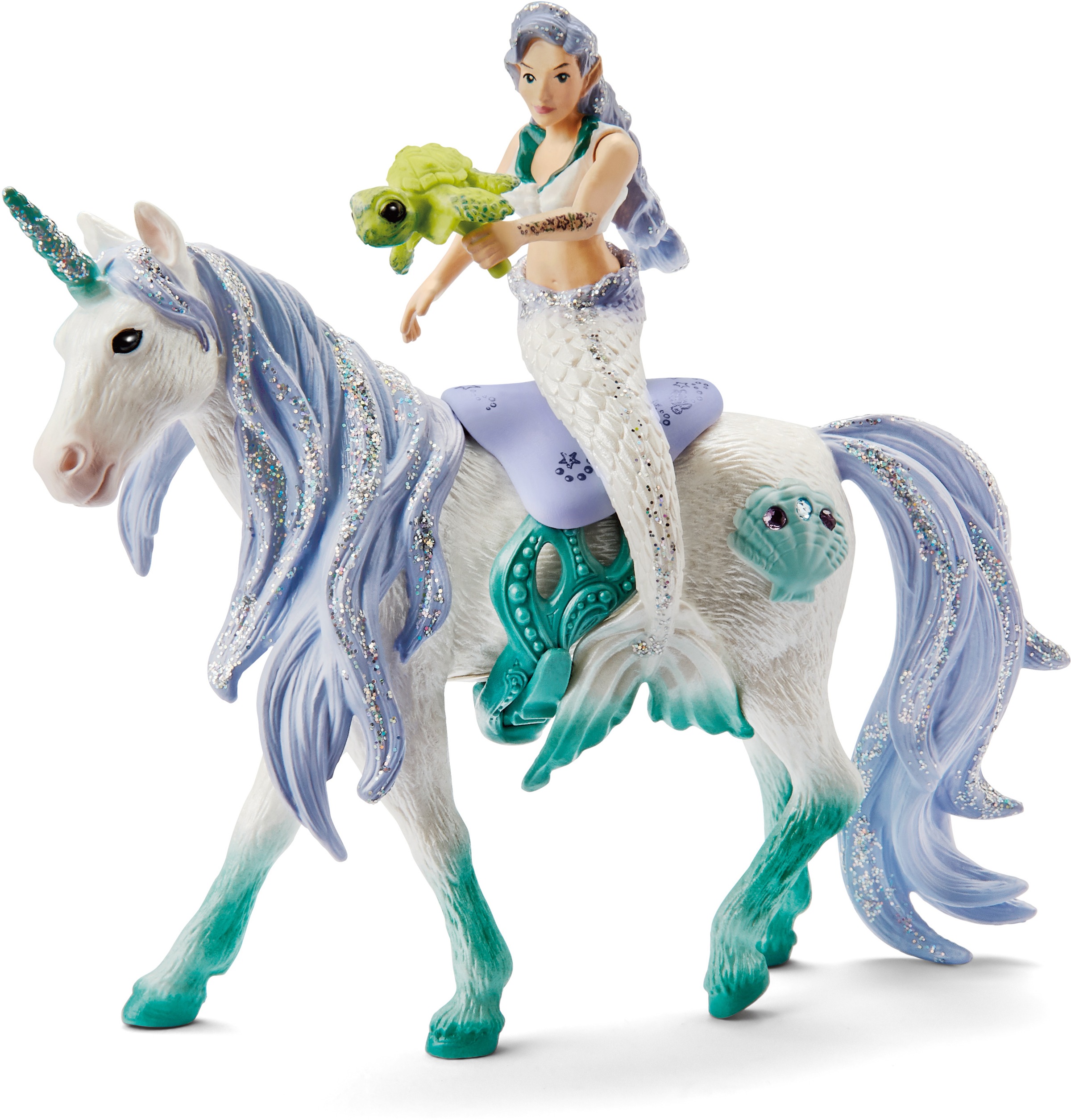 Image of Schleich® Spielfigur »bayala, Meerjungfrau auf Meereseinhorn (42509)« bei Ackermann Versand Schweiz