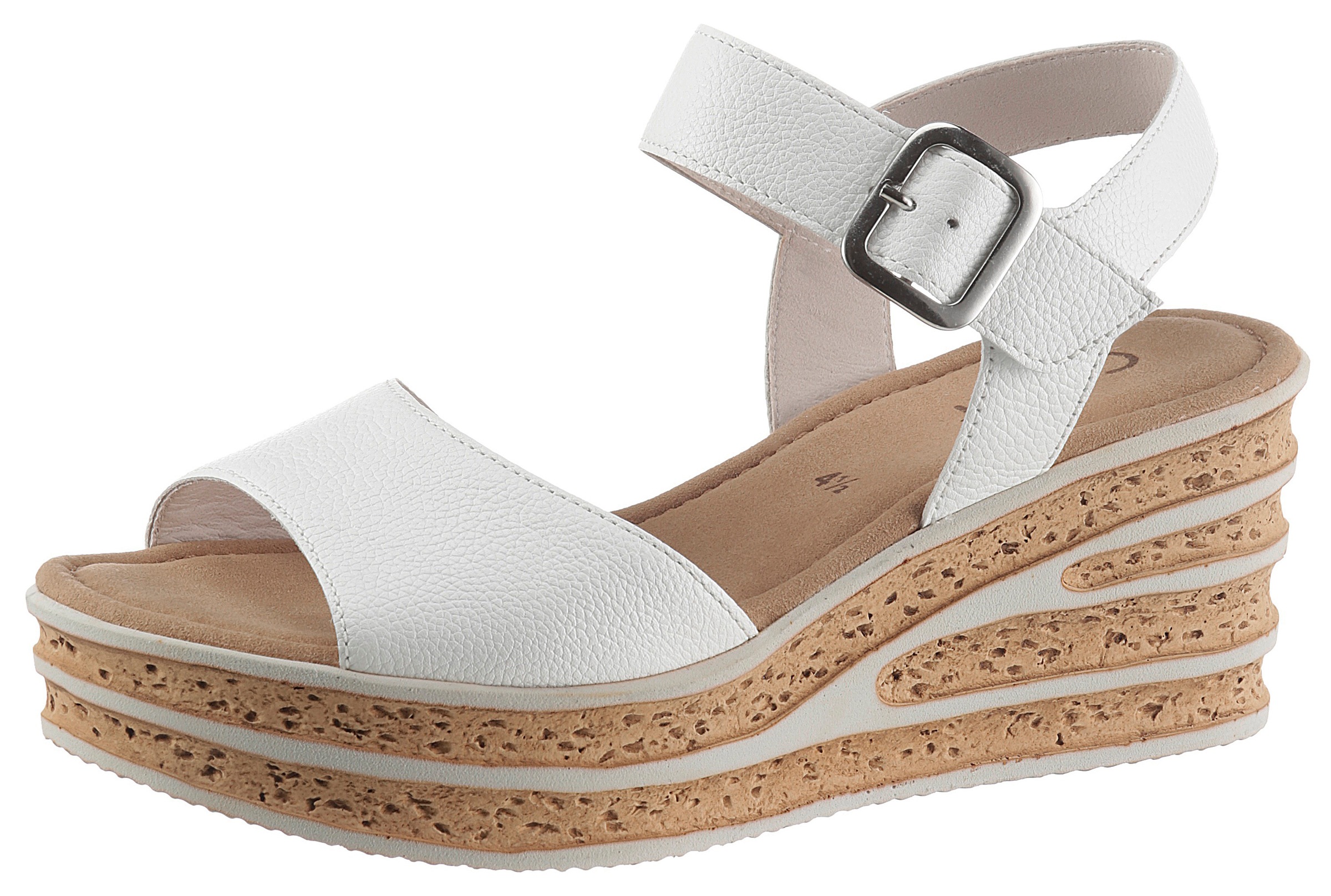 Image of Gabor Sandalette, mit besonderer Absatzgestaltung bei Ackermann Versand Schweiz