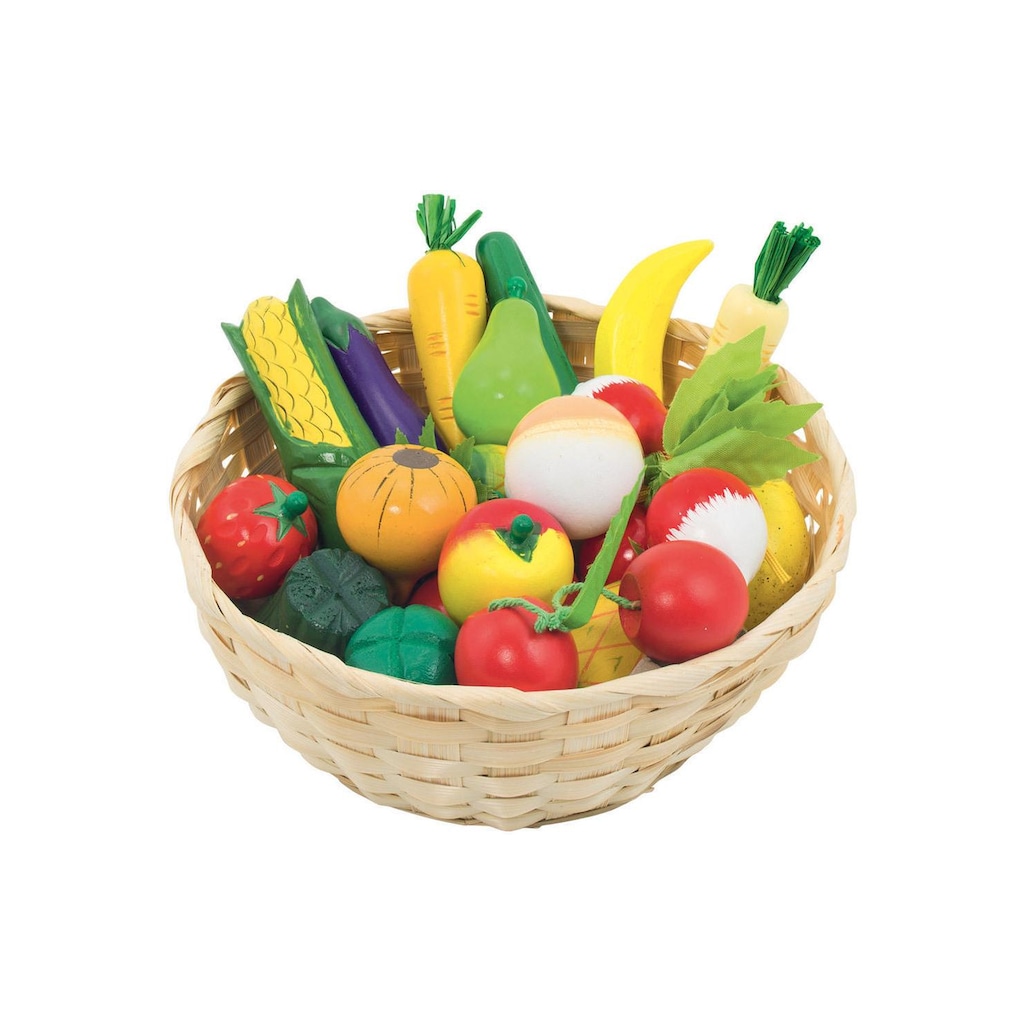 goki Spiellebensmittel »Obst und Gemüse«, (21 tlg.)