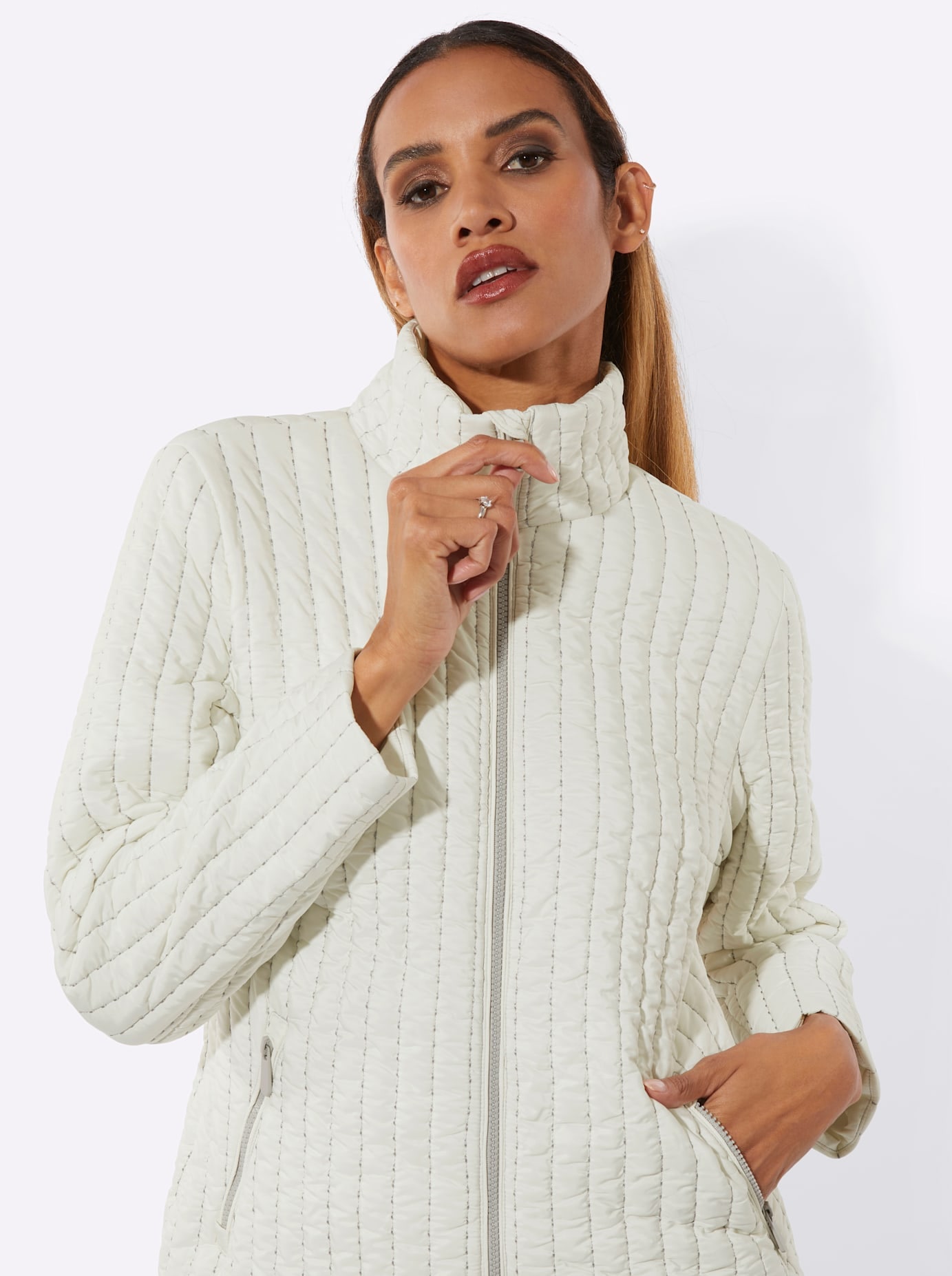 creation L Veste matelassée sans capuche