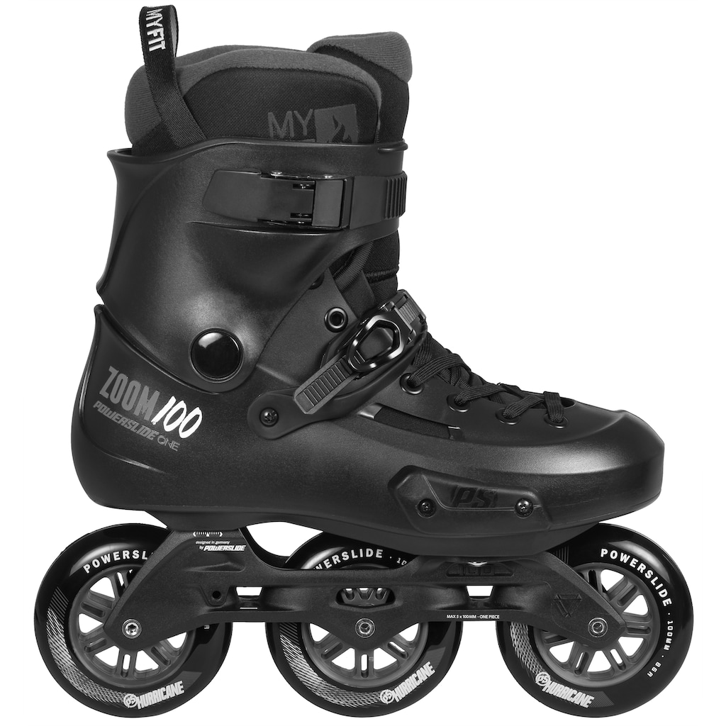 Powerslide Inlineskates »Zoom Pro Black 100«