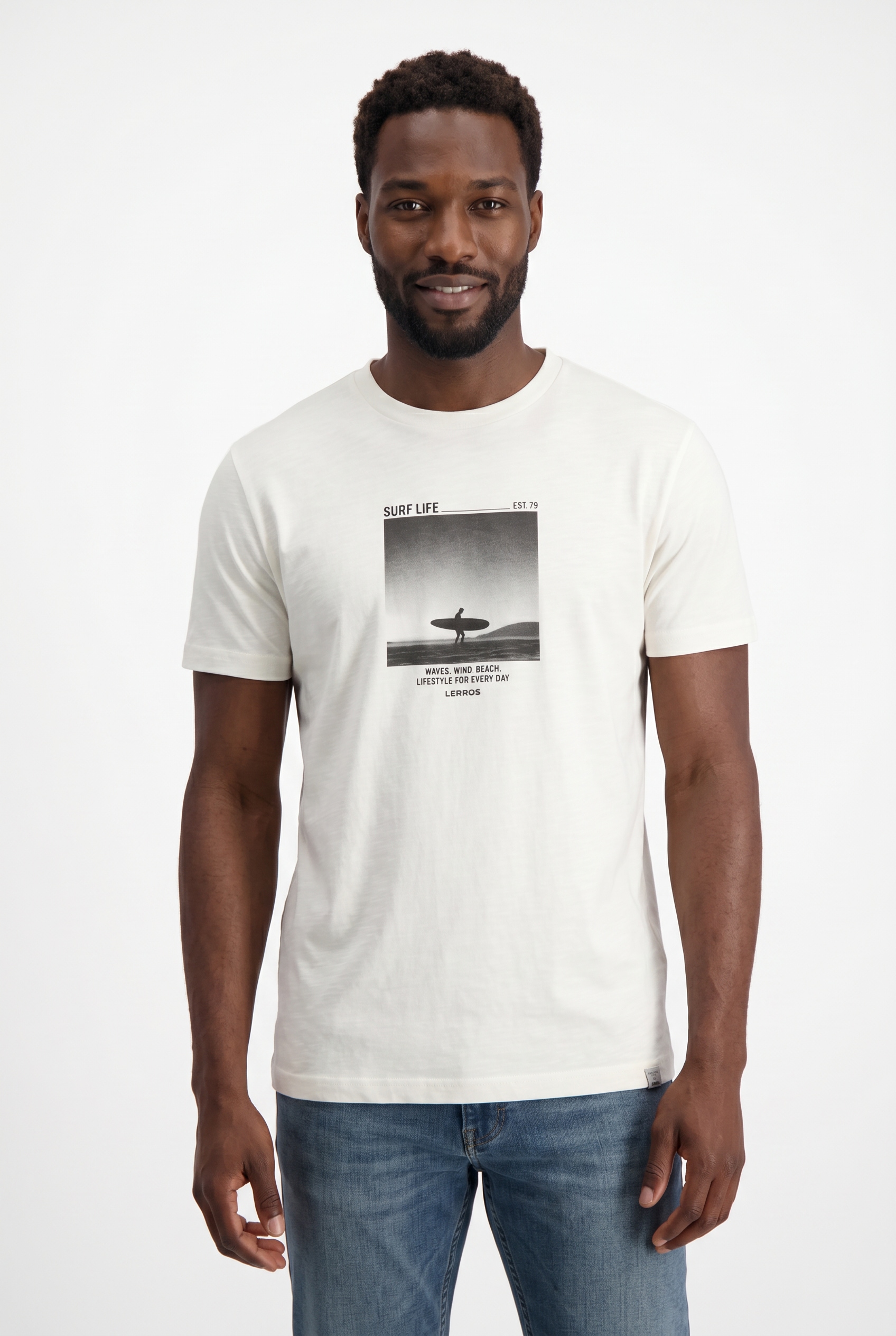 Image of LERROS Kurzarmshirt Sommershirt mit Print