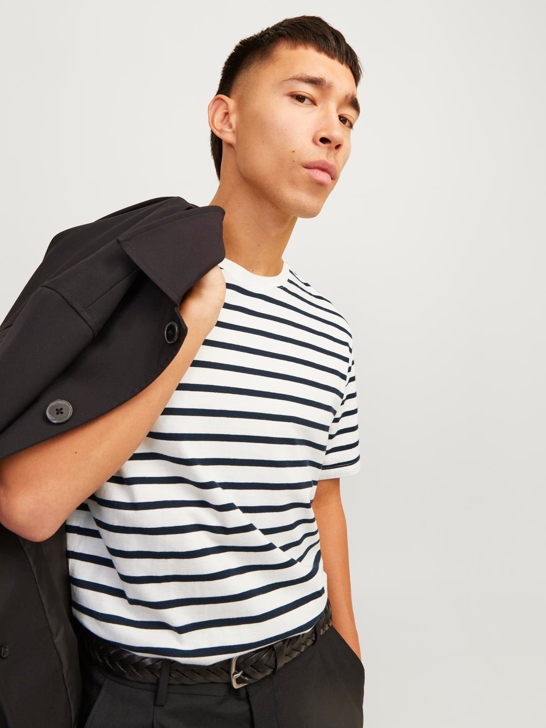 Jack & Jones Rundhalsshirt »JJEORGANIC BASIC TEE SS O-NECK NOOS«, mit Rundhalsausschnitt