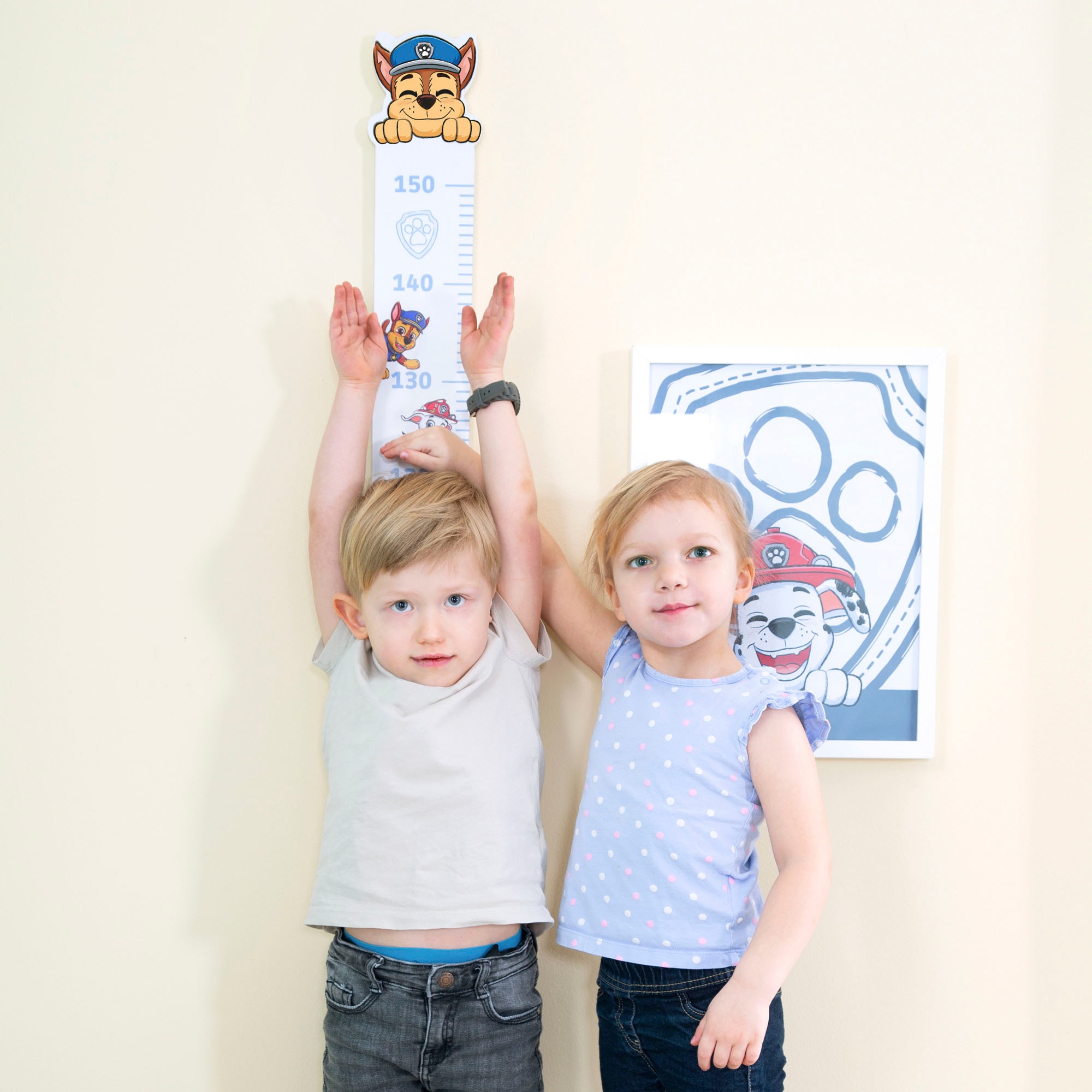 roba® Messlatte »PAW Patrol«, mit Paw Patrol Motiv, Skala bis 150 cm