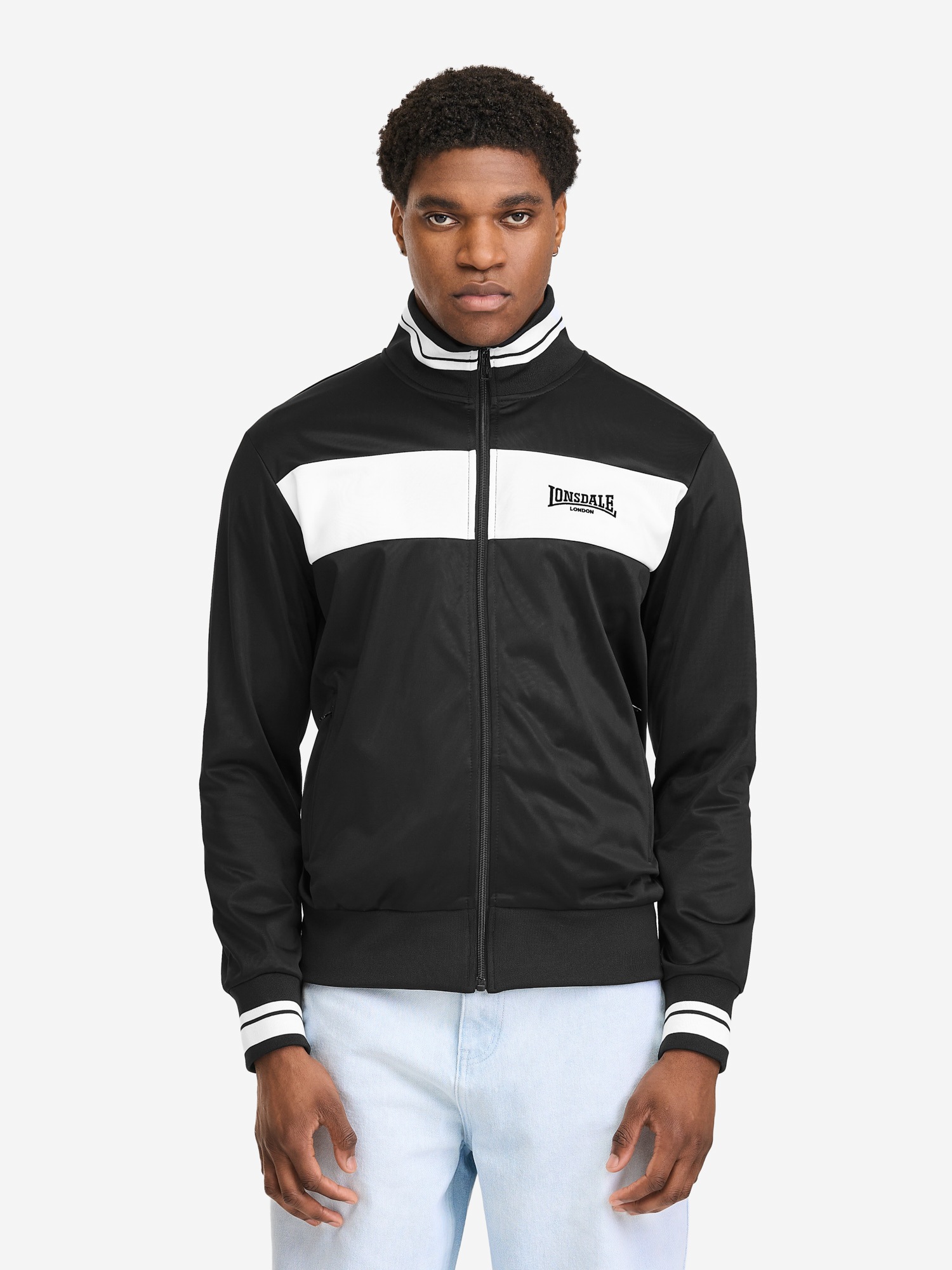 Image of Lonsdale Trainingsjacke "TRAININGSJACKE NORMALE PASSFORM MEOLS" sportlicher Stil