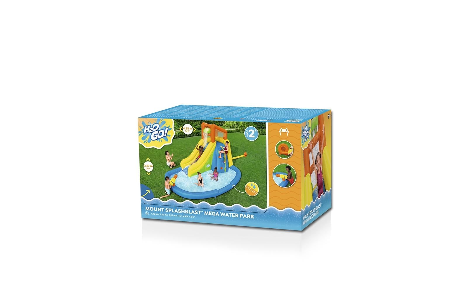 Bestway Planschbecken »Mount Splashblast Mega Water Park 435 x 286 x 267 cm«